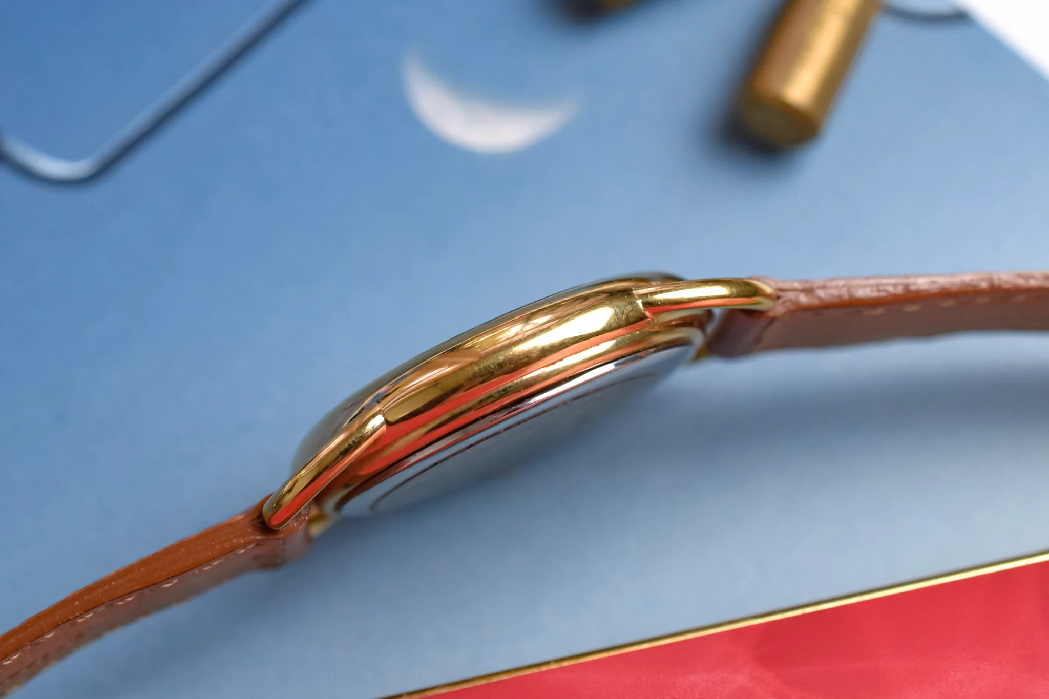 1988 Pulsar "Beetle" Wire Lugs Moonphase Calendar - Image 6