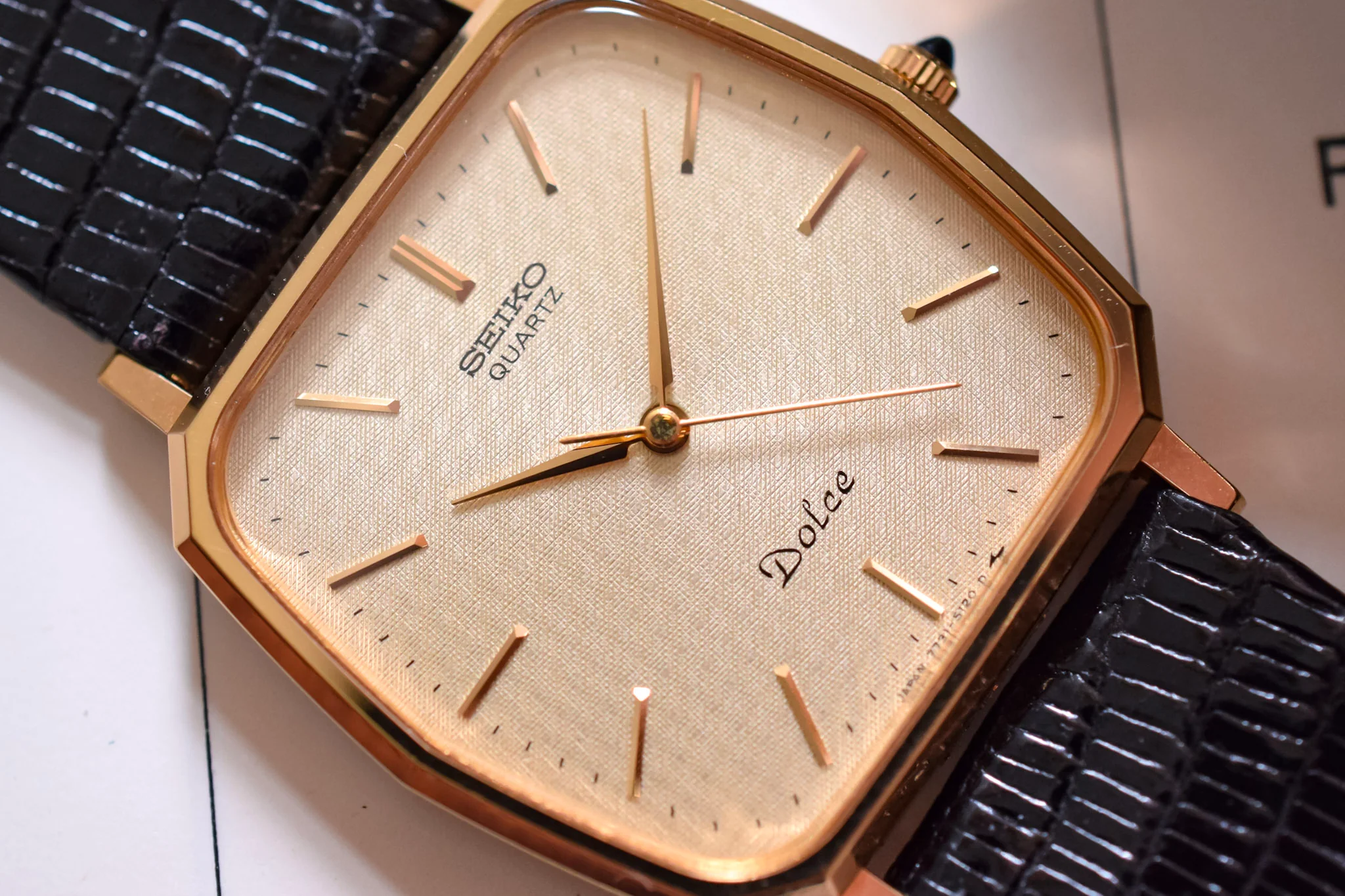 1988 Seiko Dolce Honeycomb Deca - Image 3