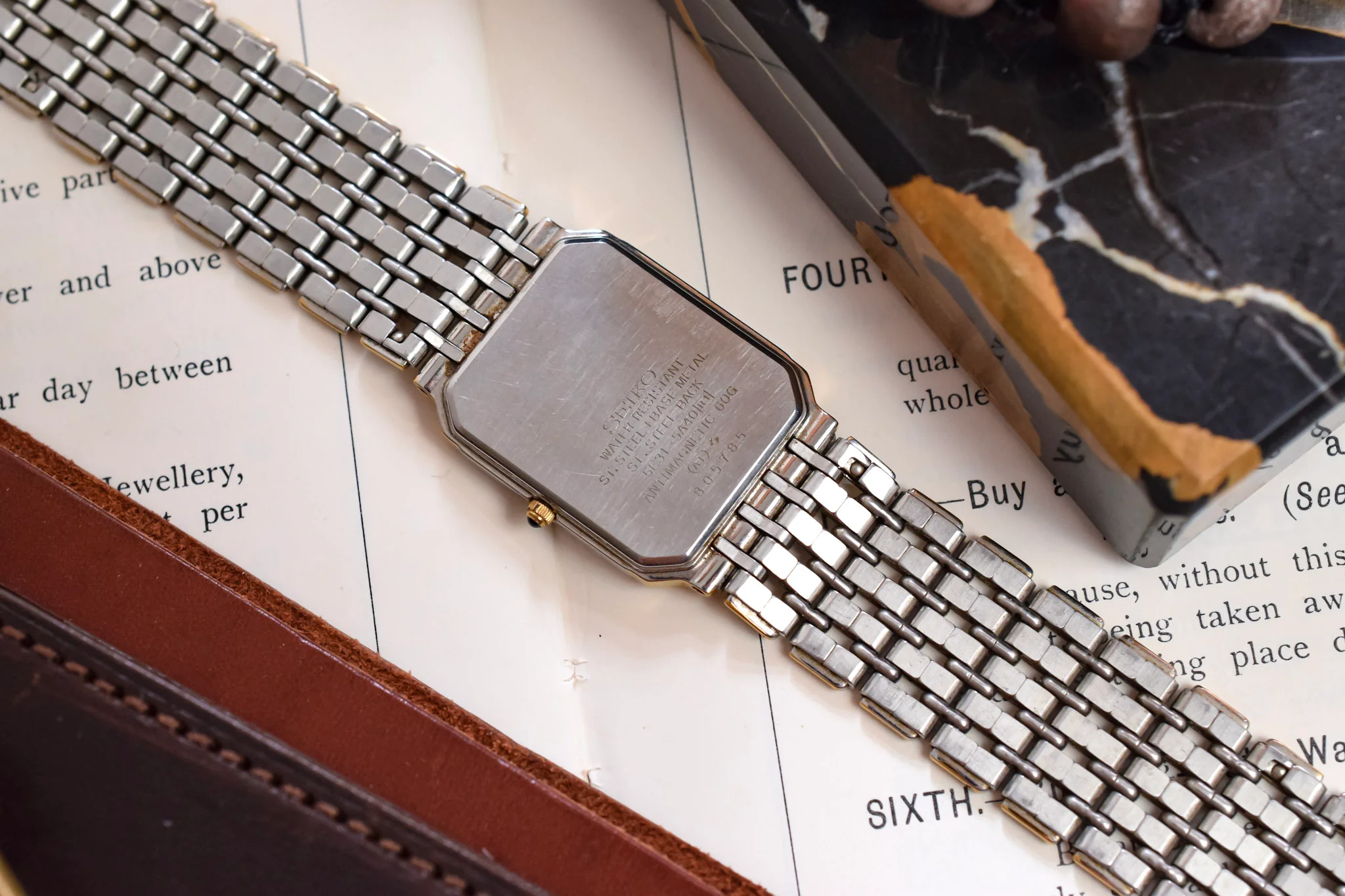 1988 Seiko Dolce Tapestry Octo - Image 13