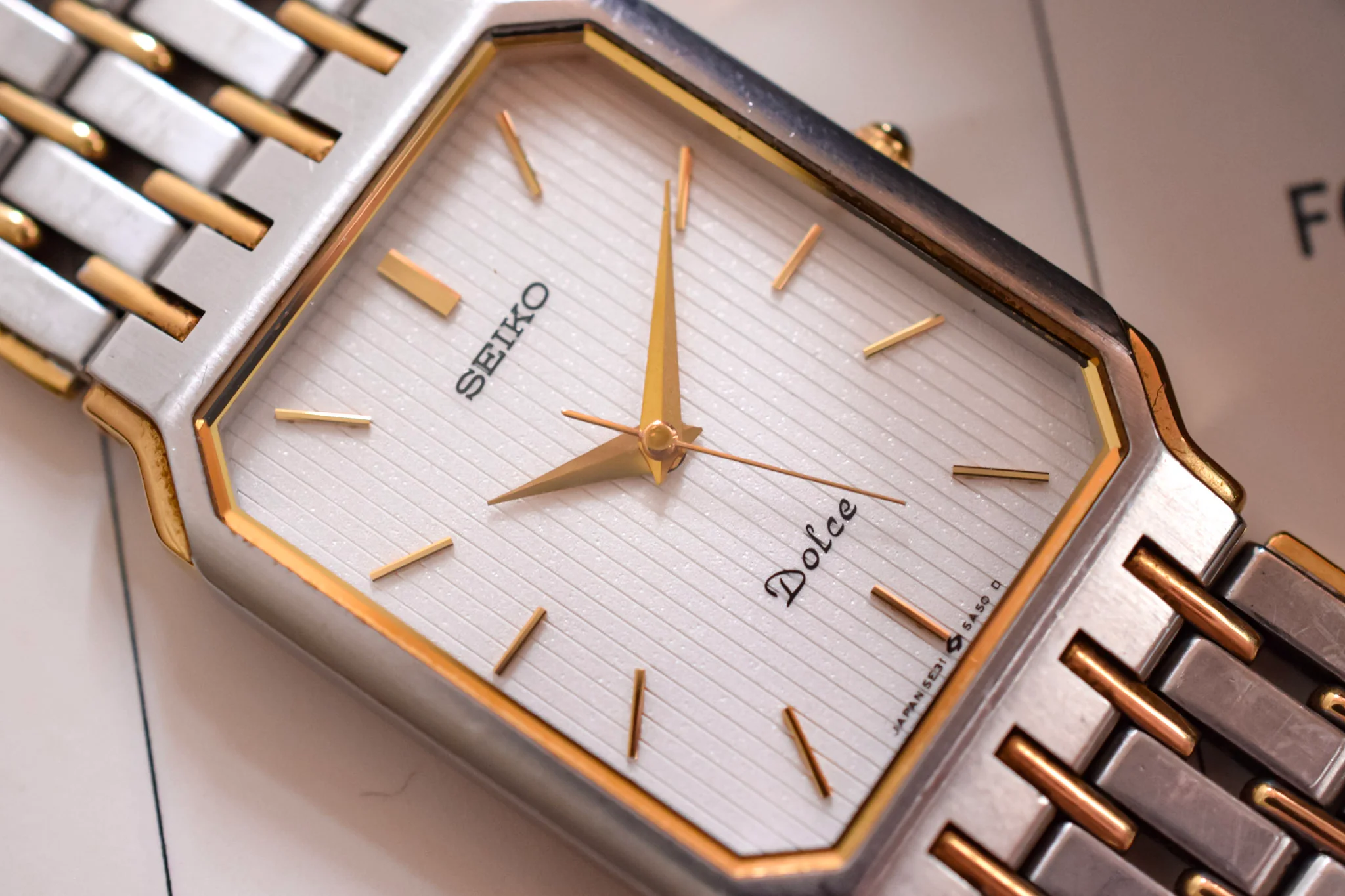 1988 Seiko Dolce Tapestry Octo - Image 3
