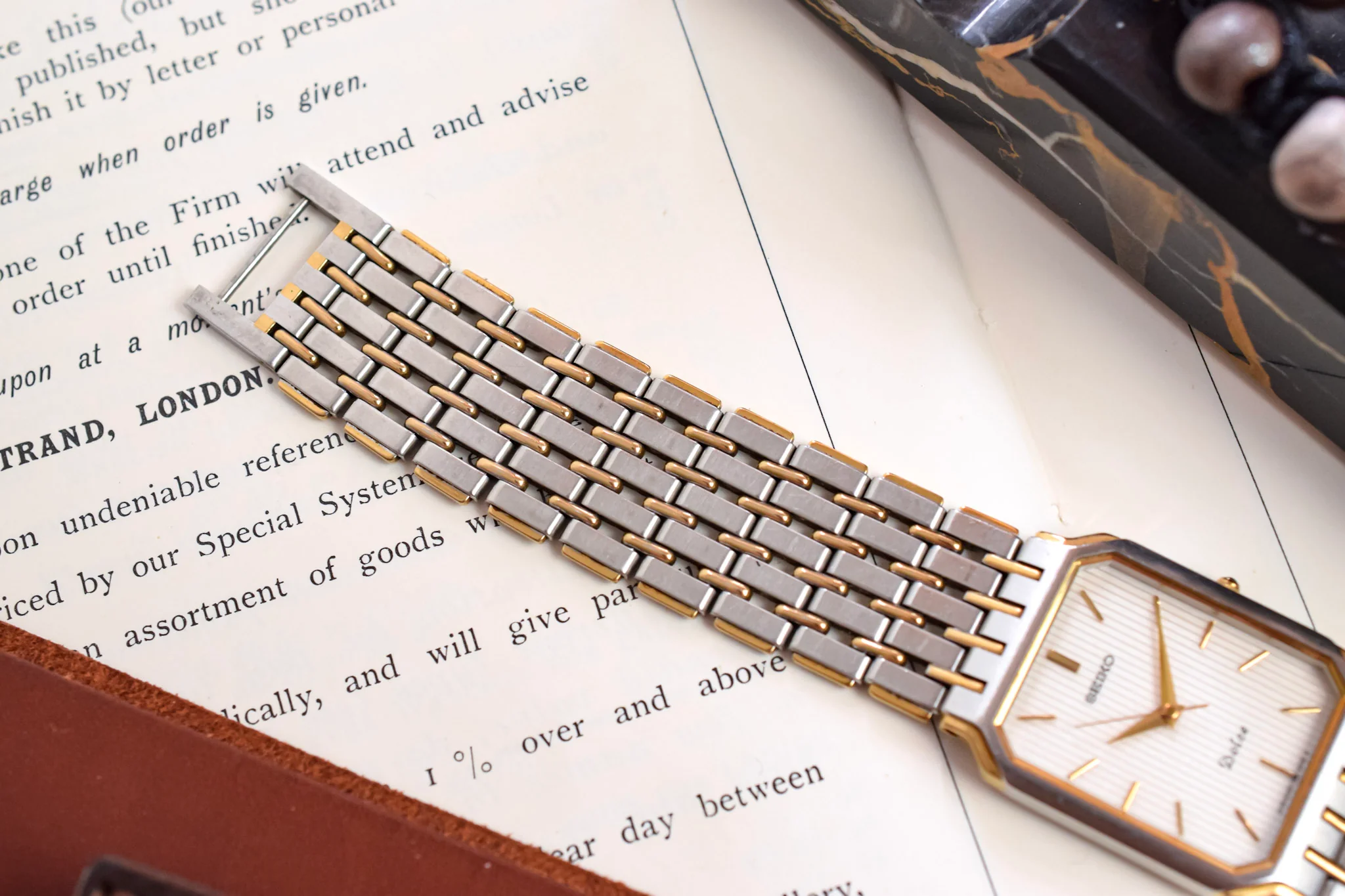 1988 Seiko Dolce Tapestry Octo - Image 7
