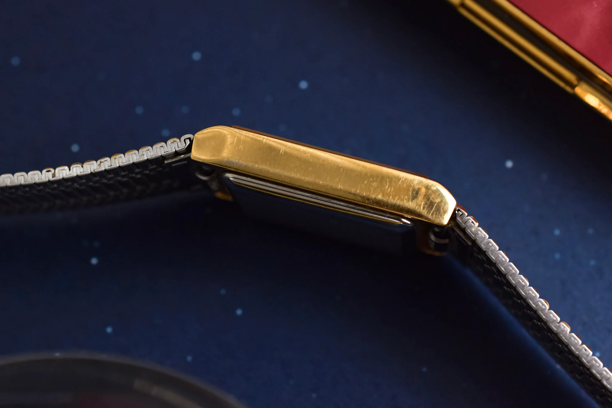 1988 Seiko Galaxy Golden Brick Tank - Image 4