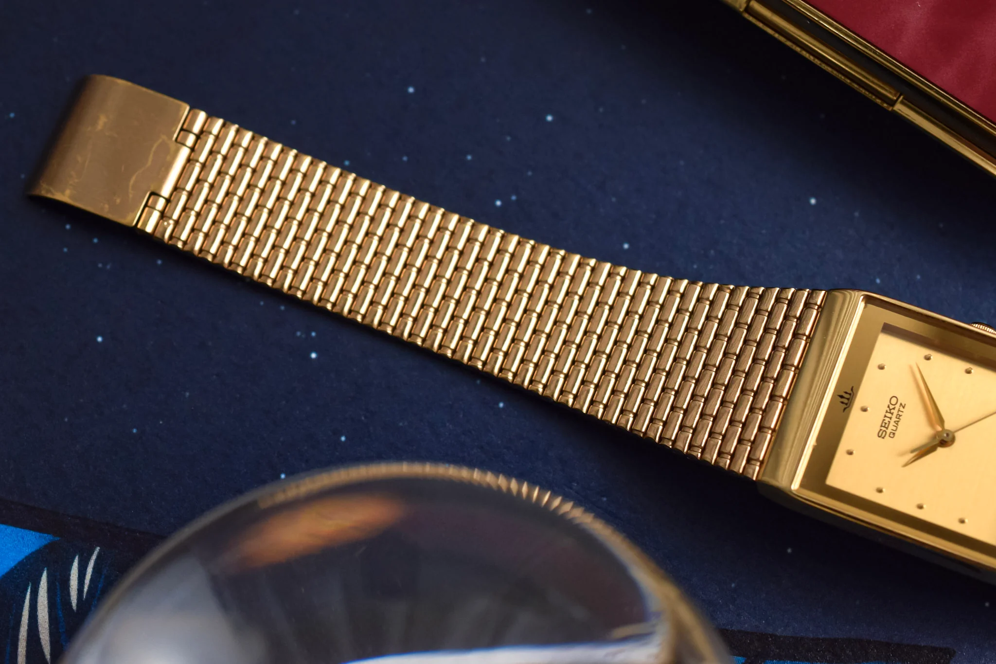 1988 Seiko Galaxy Golden Brick Tank - Image 5