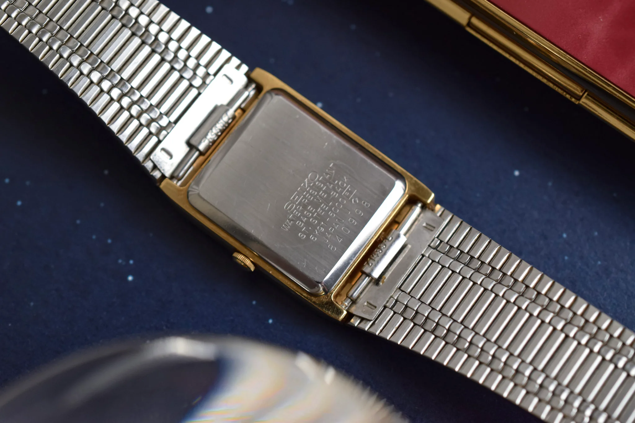 1988 Seiko Galaxy Golden Brick Tank - Image 9