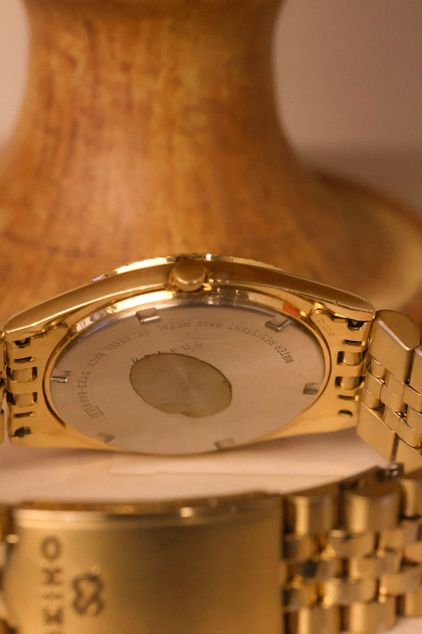 1988 Seiko SQ Blue Sunray Jubilee Prez - Image 7