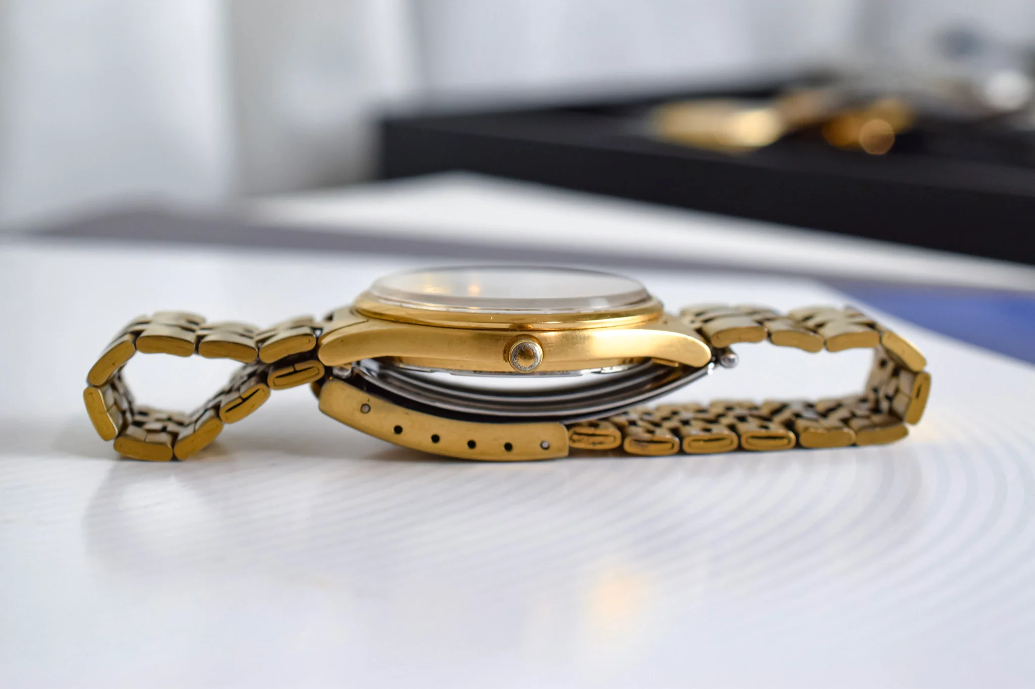 1988 Seiko SQ Champagne Day-Date - Image 4
