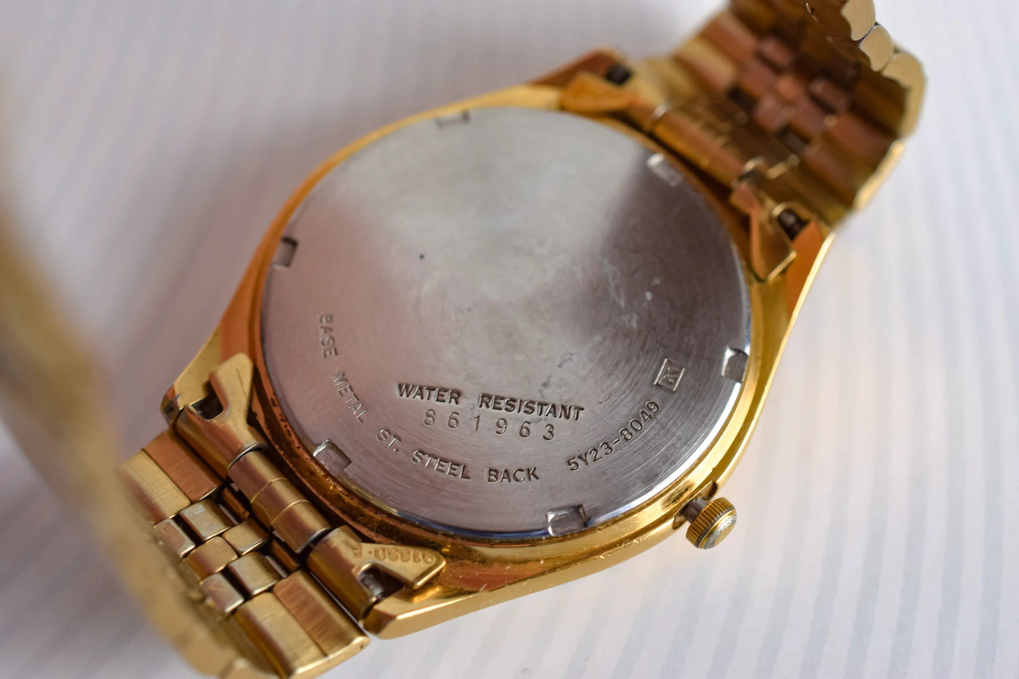 1988 Seiko SQ Champagne Day-Date - Image 9
