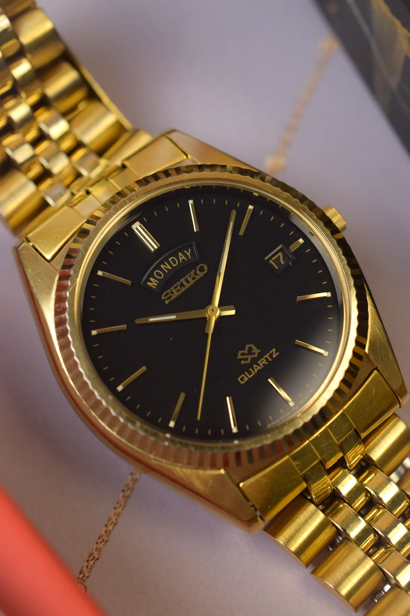 1988 Seiko SQ Gilt Jubilee Prez - Image 3