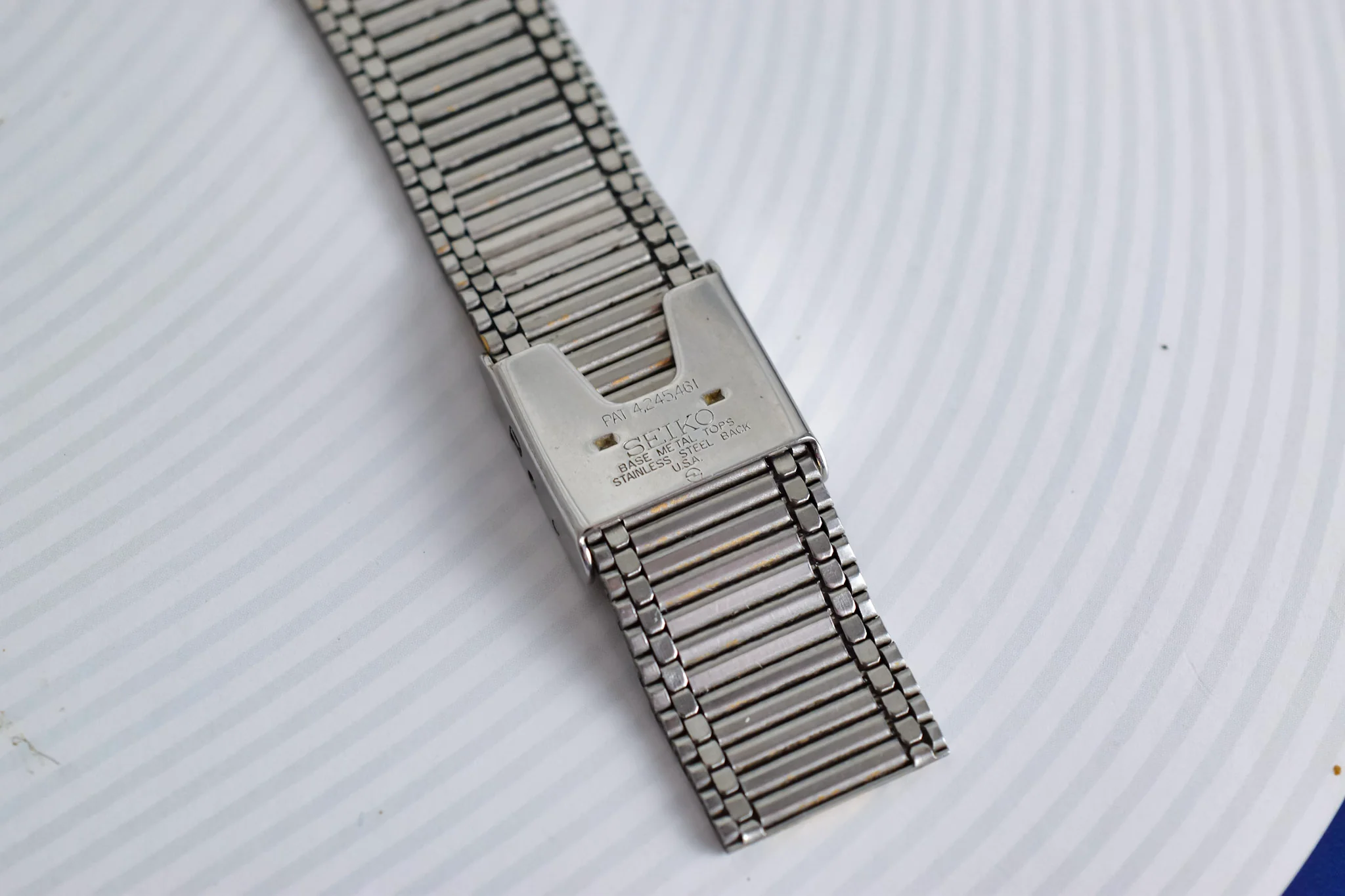 1984 Seiko SQ Gold Tone Day-Date - Image 10