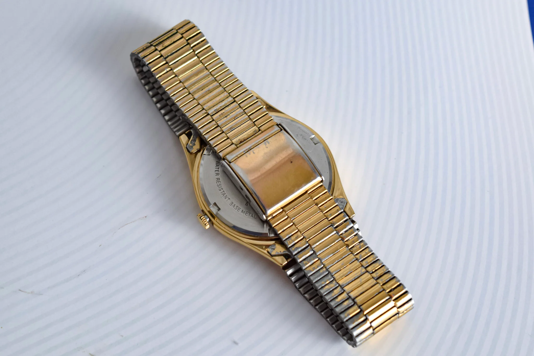 1984 Seiko SQ Gold Tone Day-Date - Image 9