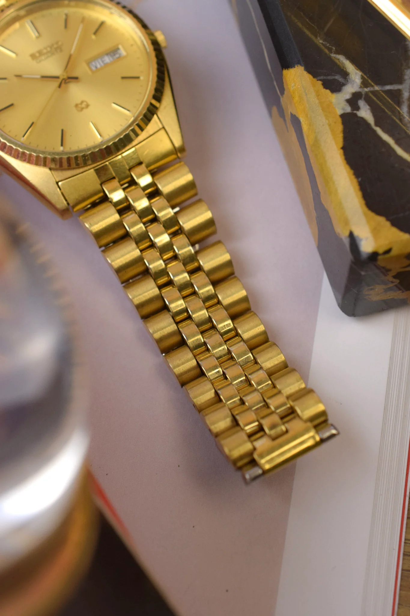 1988 Seiko SQ Golden Jubilee Prez - Image 6