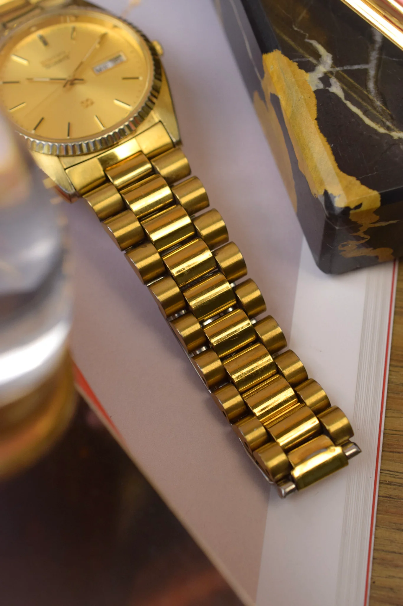 1988 Seiko SQ Golden Prez - Image 6