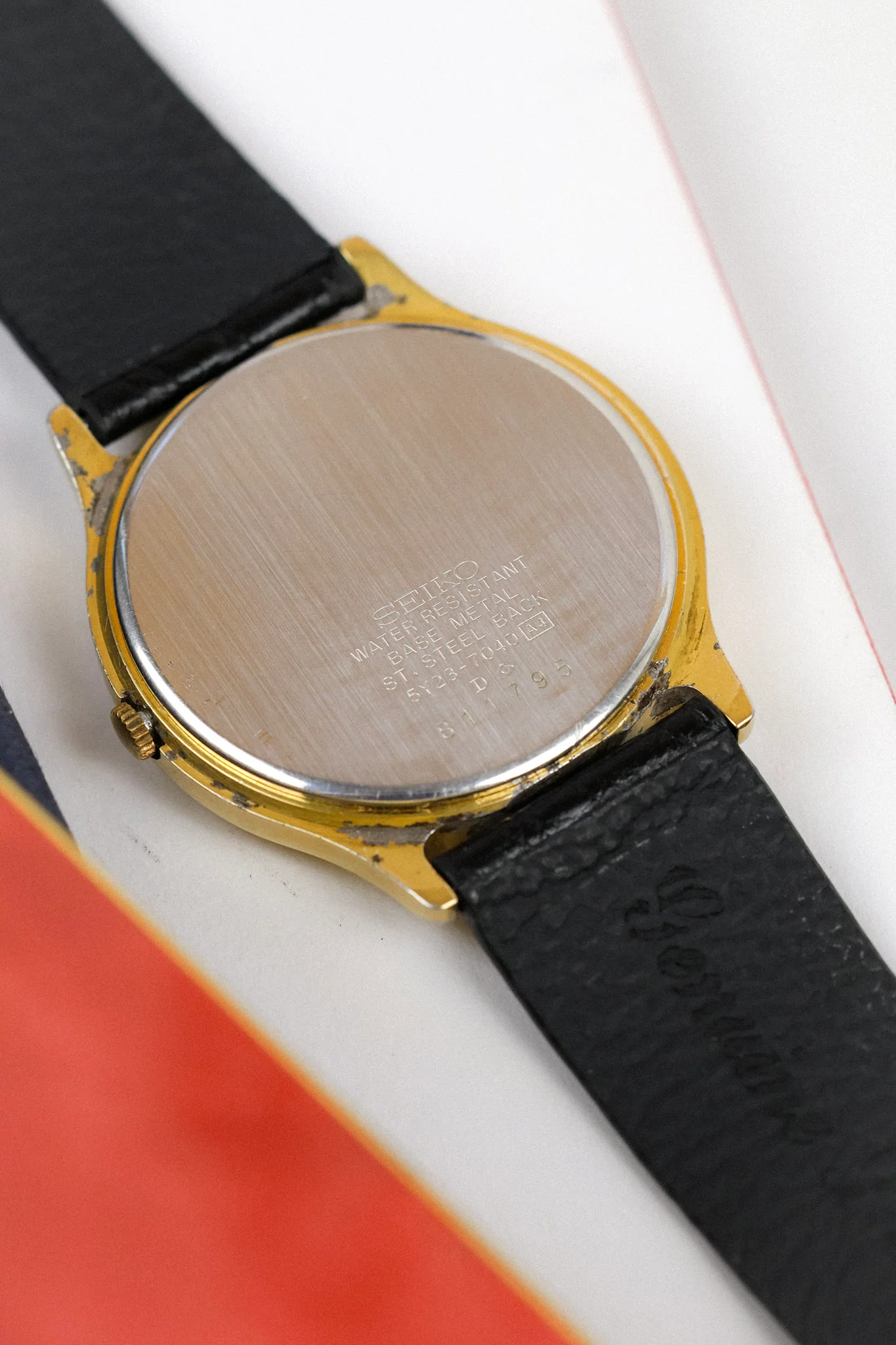 1988 Seiko SQ Roman Script Day-Date (Italian Days of the Week) - Image 12