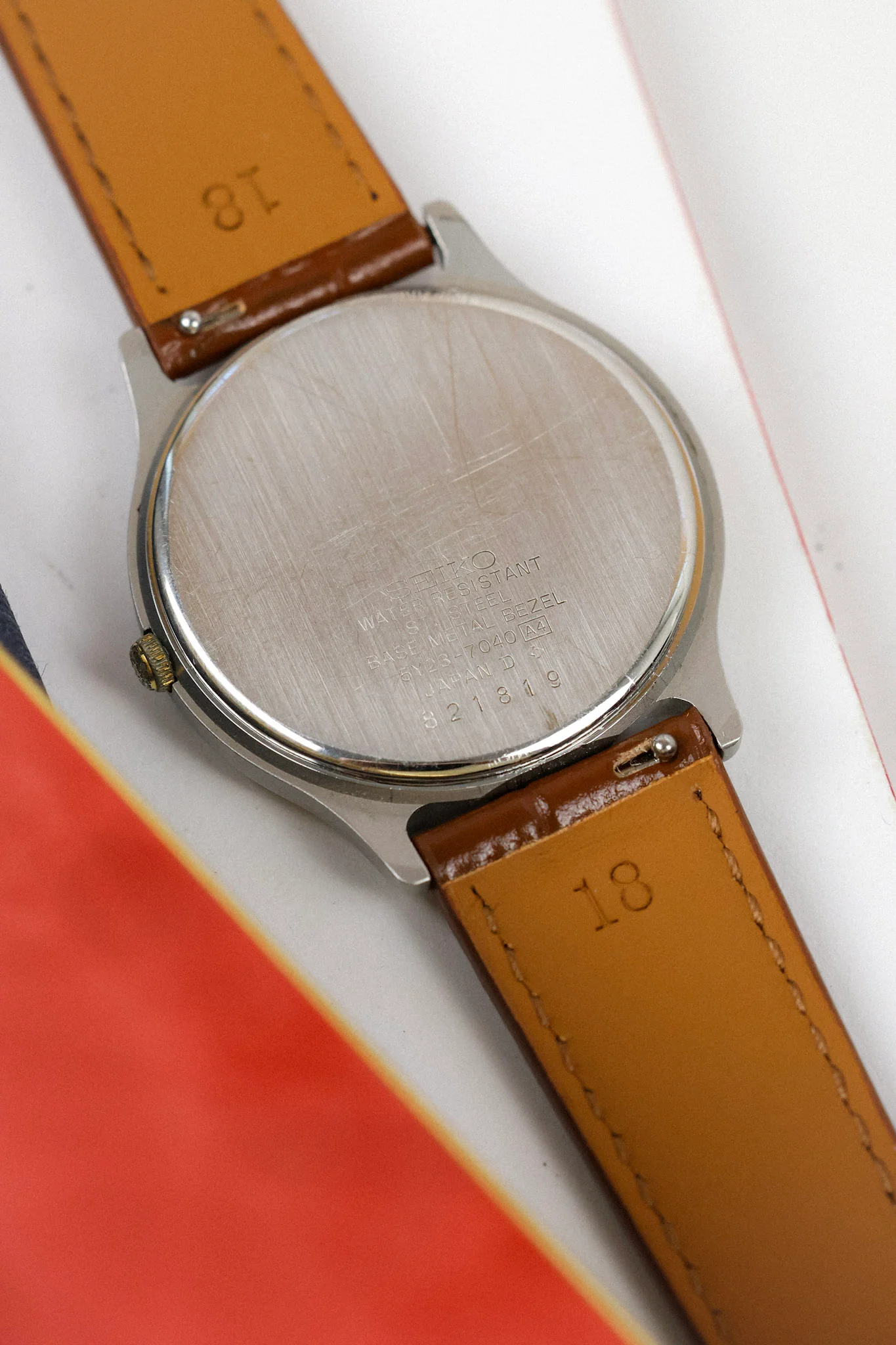 1988 Seiko SQ Two Toned Roman Script Day-Date (English Days of the Week) - Image 10
