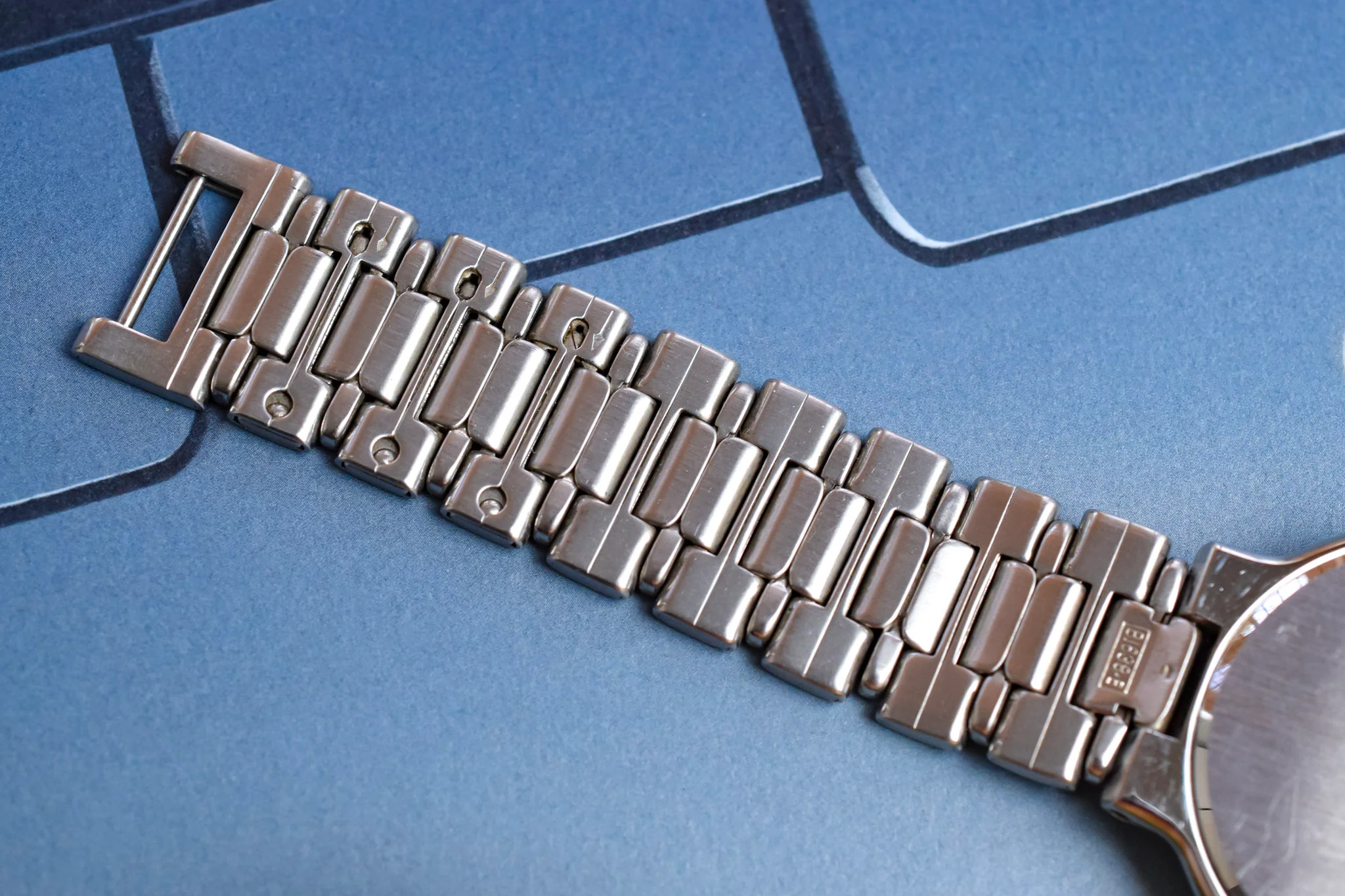 1988 Seiko Two Toned Roman Moonphase Calendar - Image 9