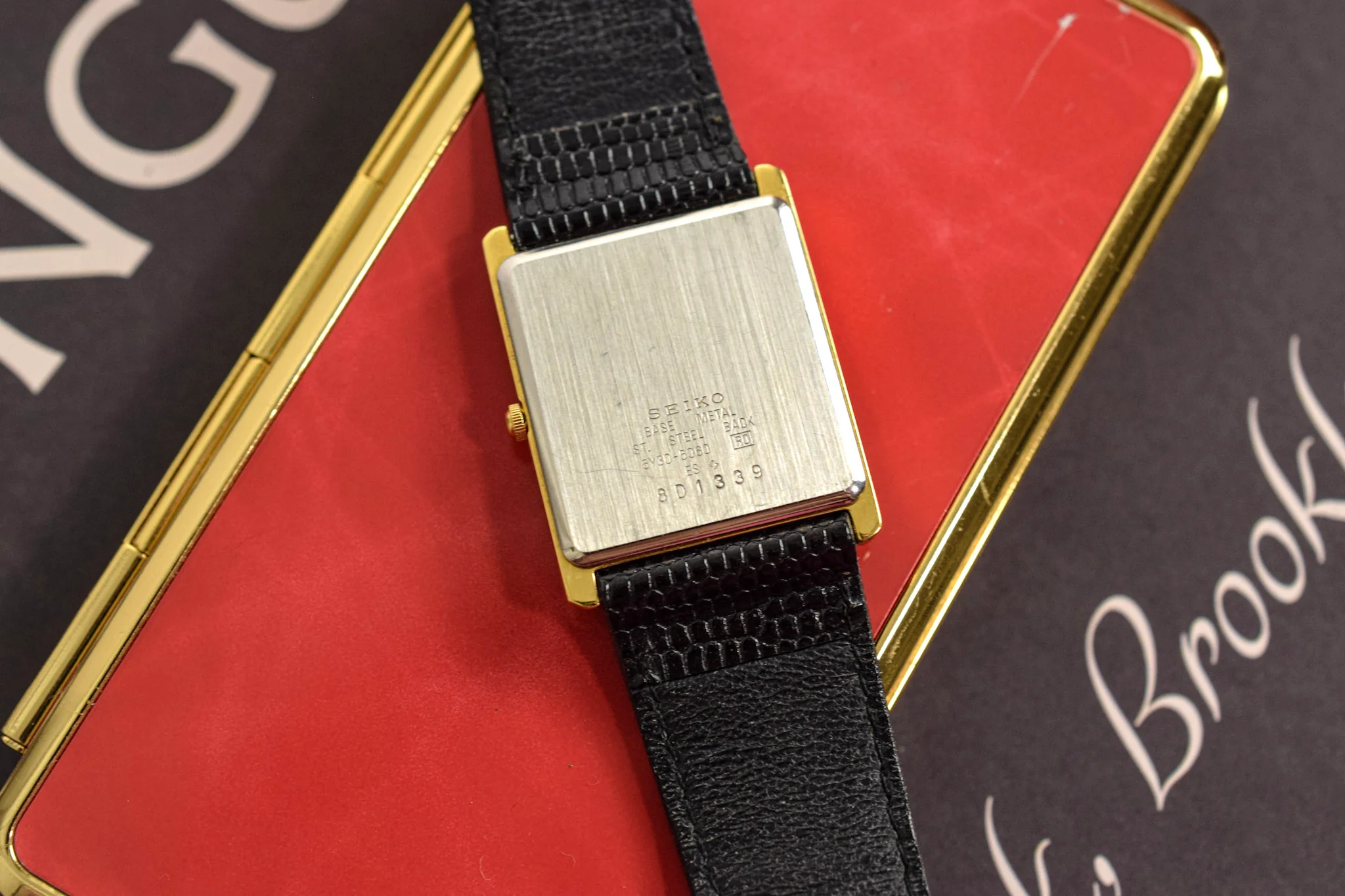 1988 Seiko White Roman Tank - Image 8