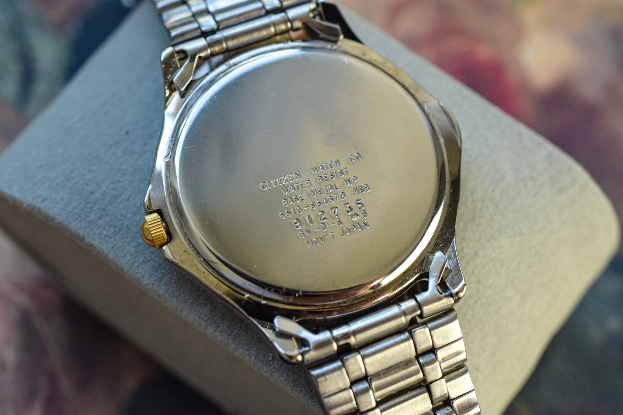 1989 Citizen Two Tone Champagne Dial Calendar - Image 8
