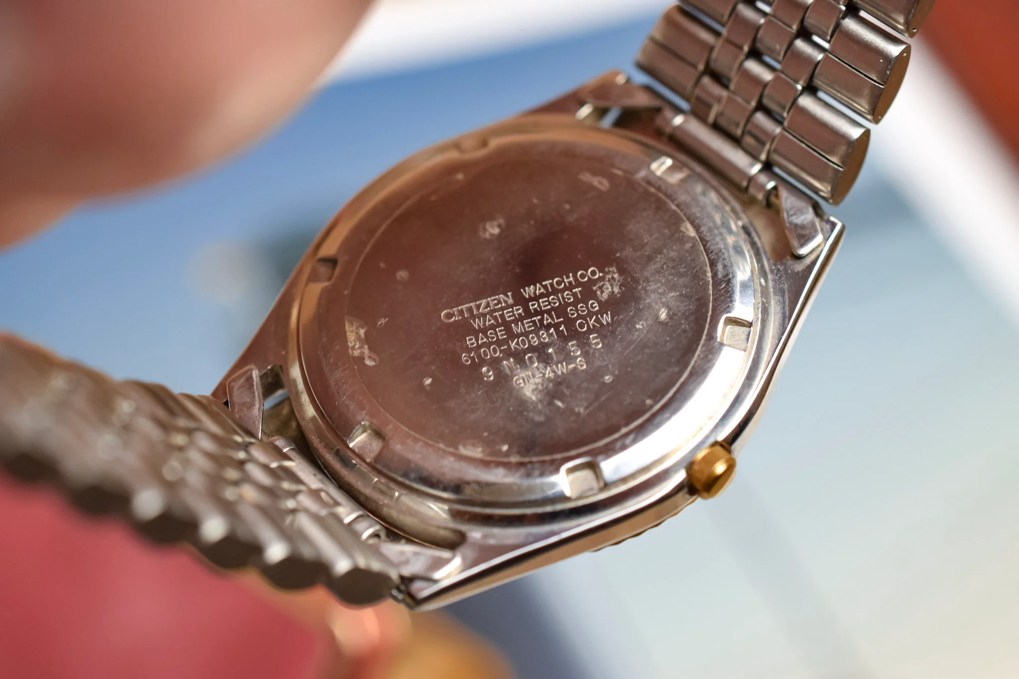 1989 Citizen Two Toned Champagne Kanji Day-Date "Jubilee" - Image 7
