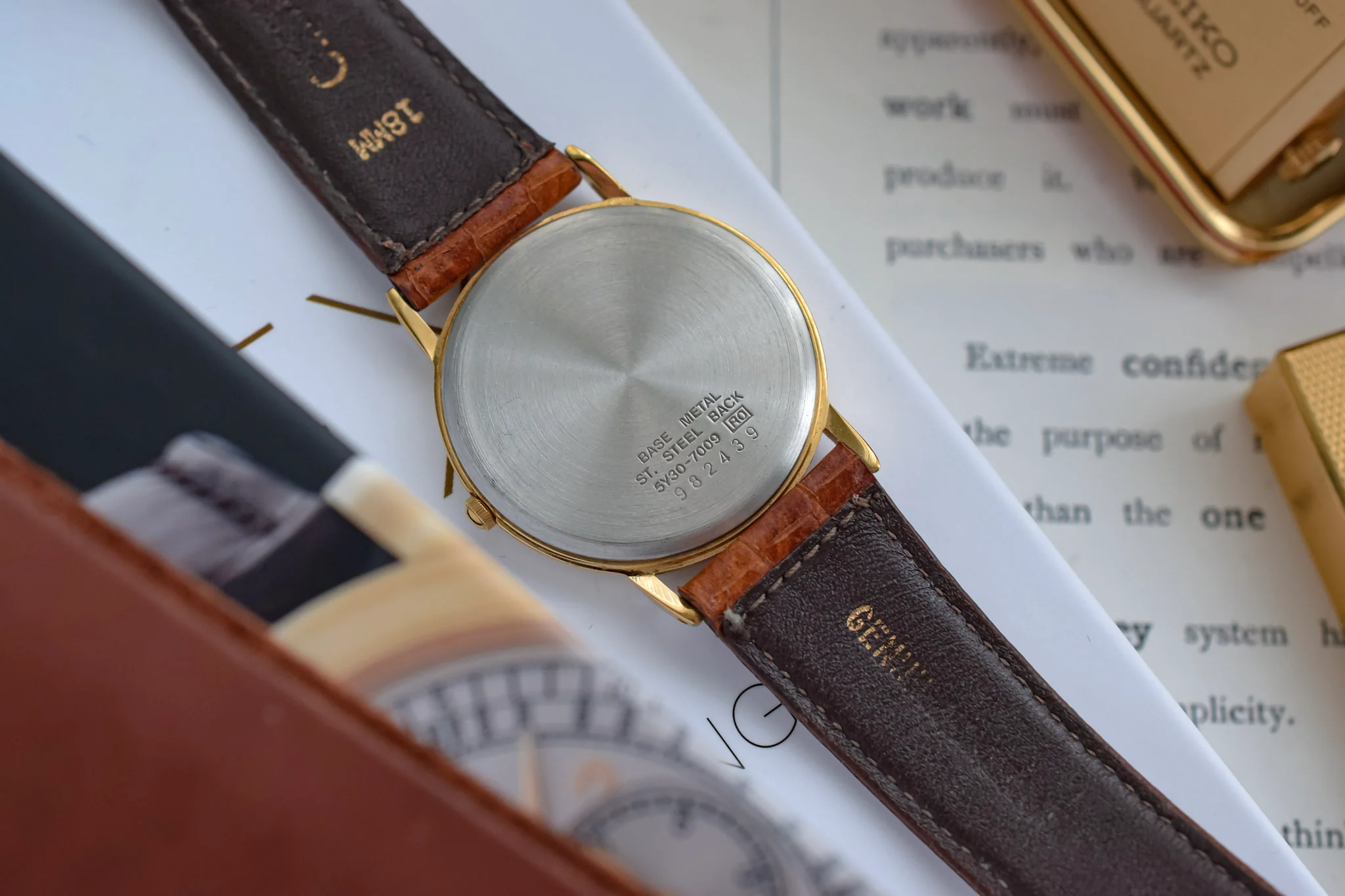 1989 Seiko Arabic Arrowhead Dial - Image 10