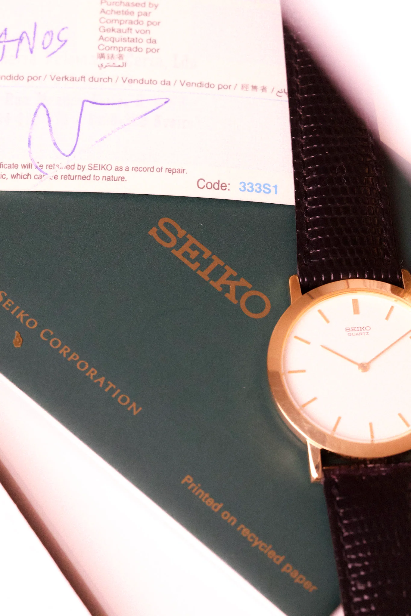 1989 Seiko Calatrava - New Old Stock - Image 7