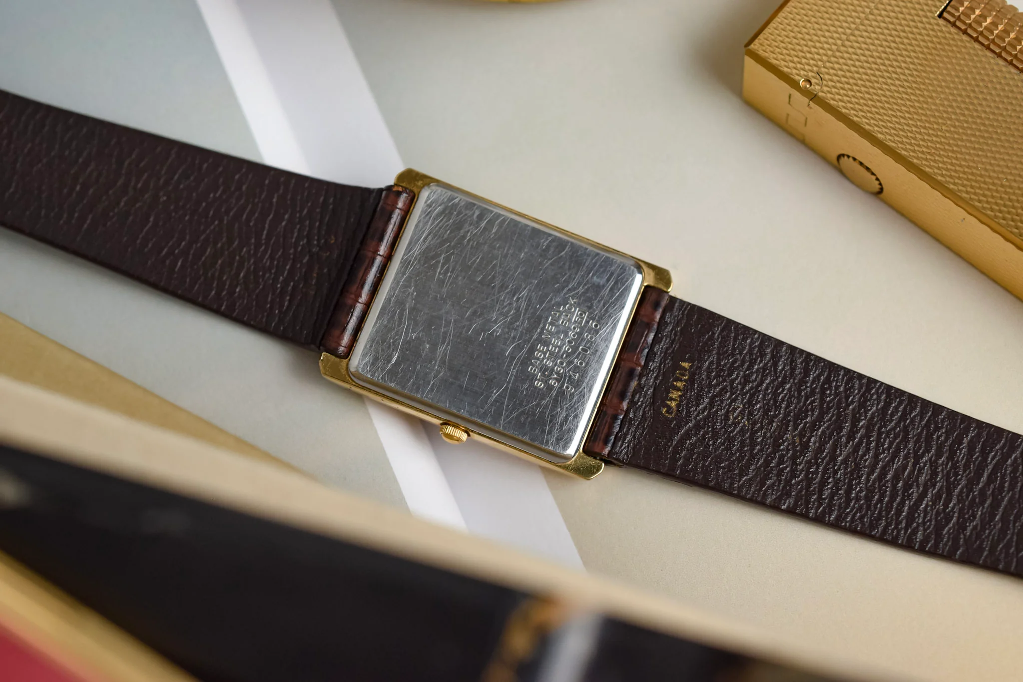 1989 Seiko Champagne Tank - Image 10