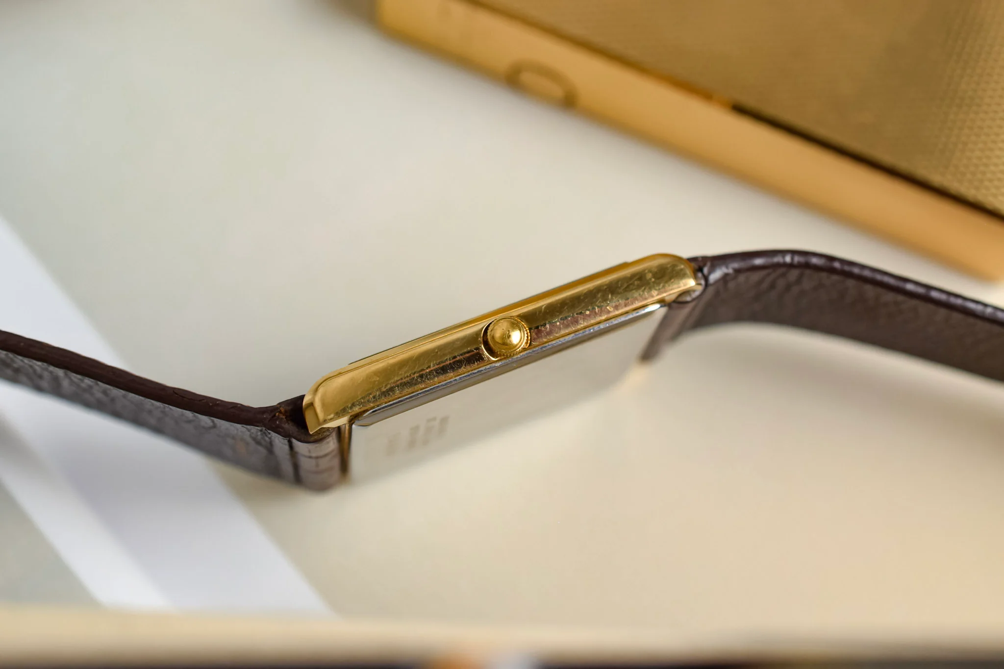 1989 Seiko Champagne Tank - Image 3