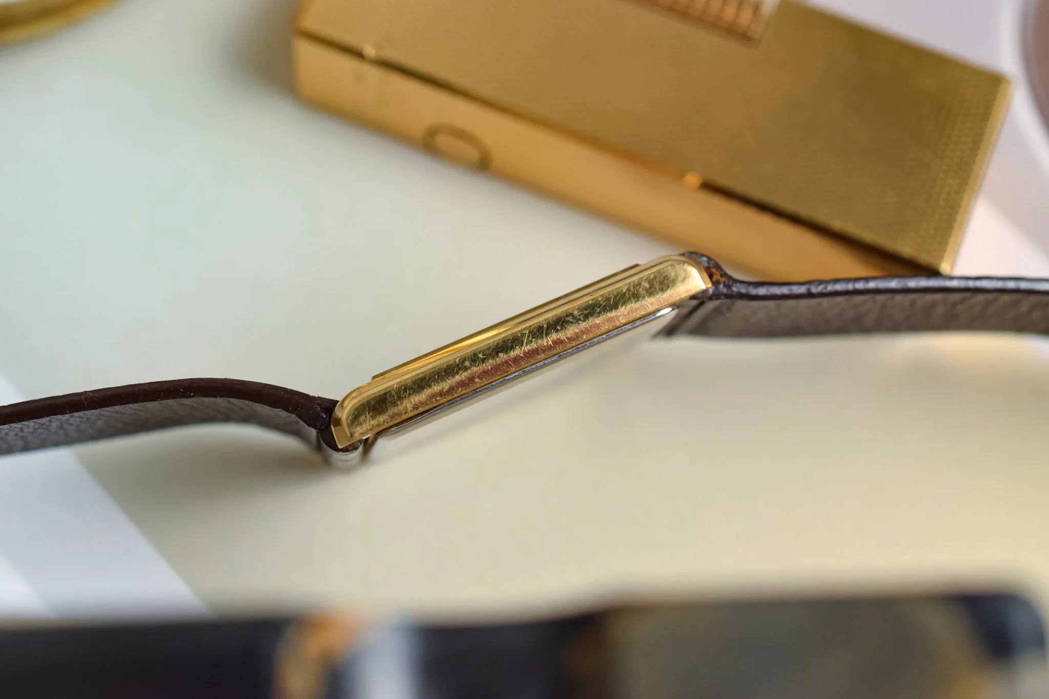 1989 Seiko Champagne Tank - Image 4