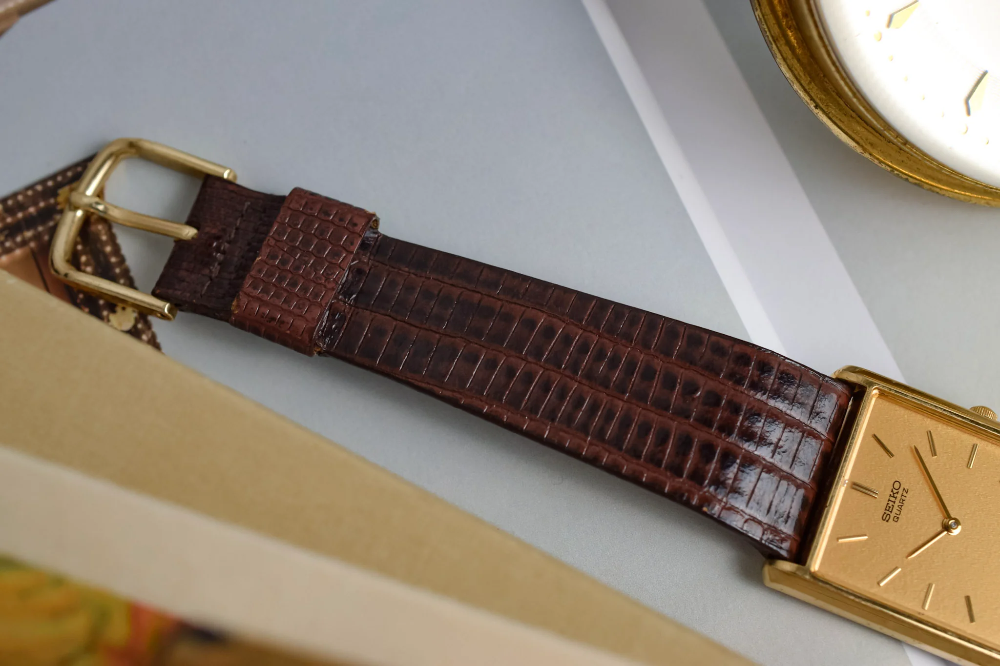 1989 Seiko Champagne Tank - Image 5