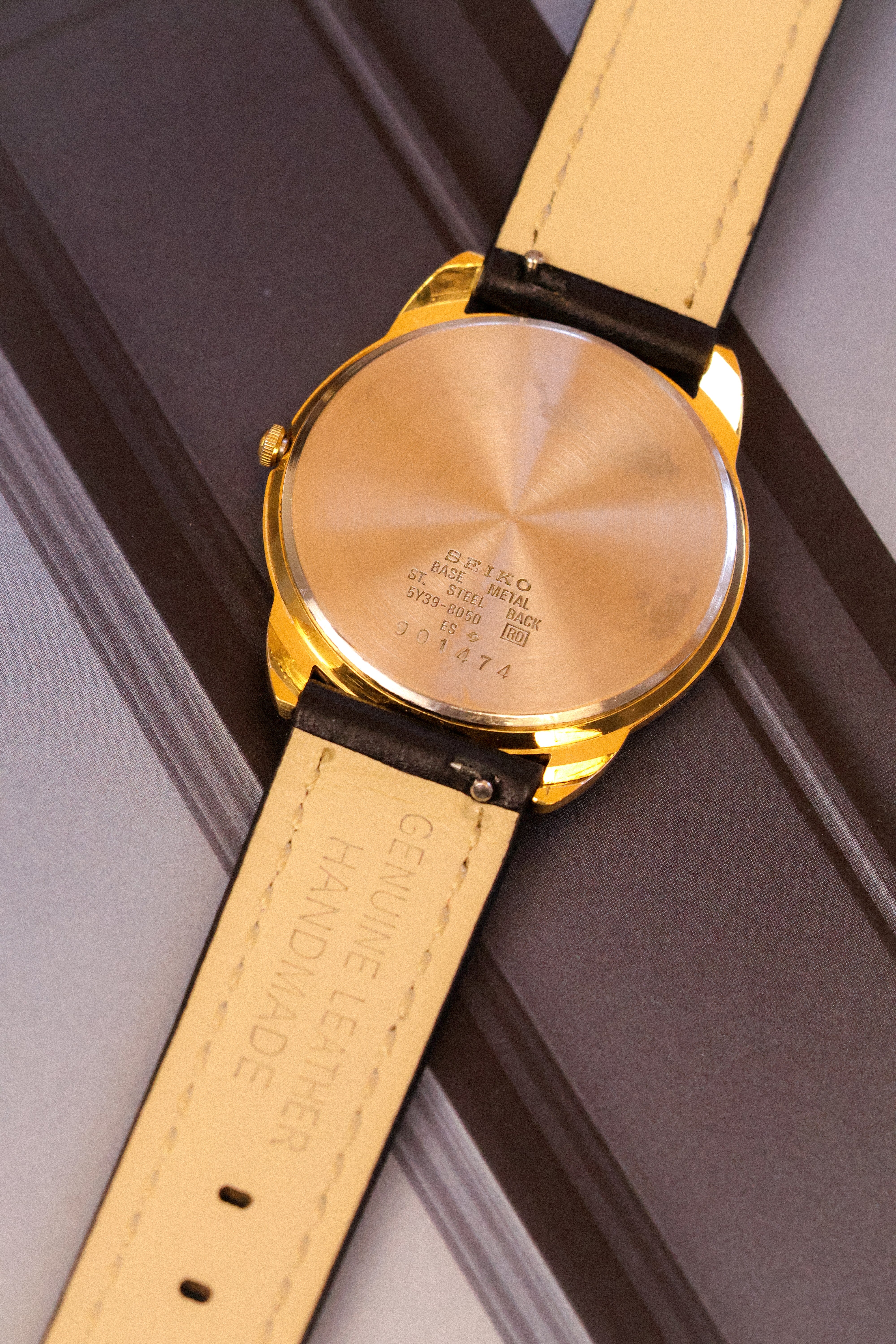 1989 Seiko Crab Claw Roman Calendar - Image 5