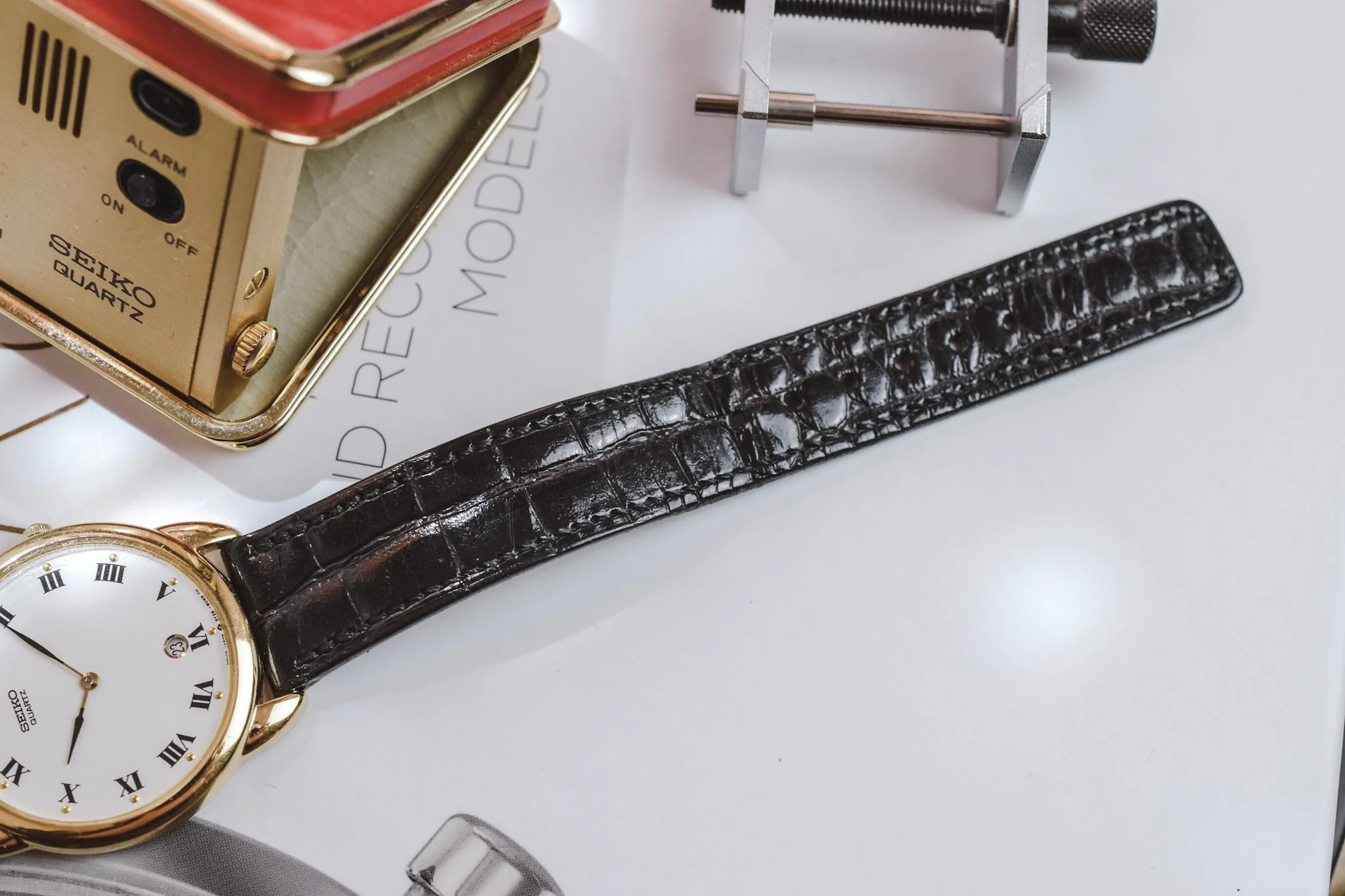 1989 Seiko Crab Claw Roman Dial Calendar - Image 10