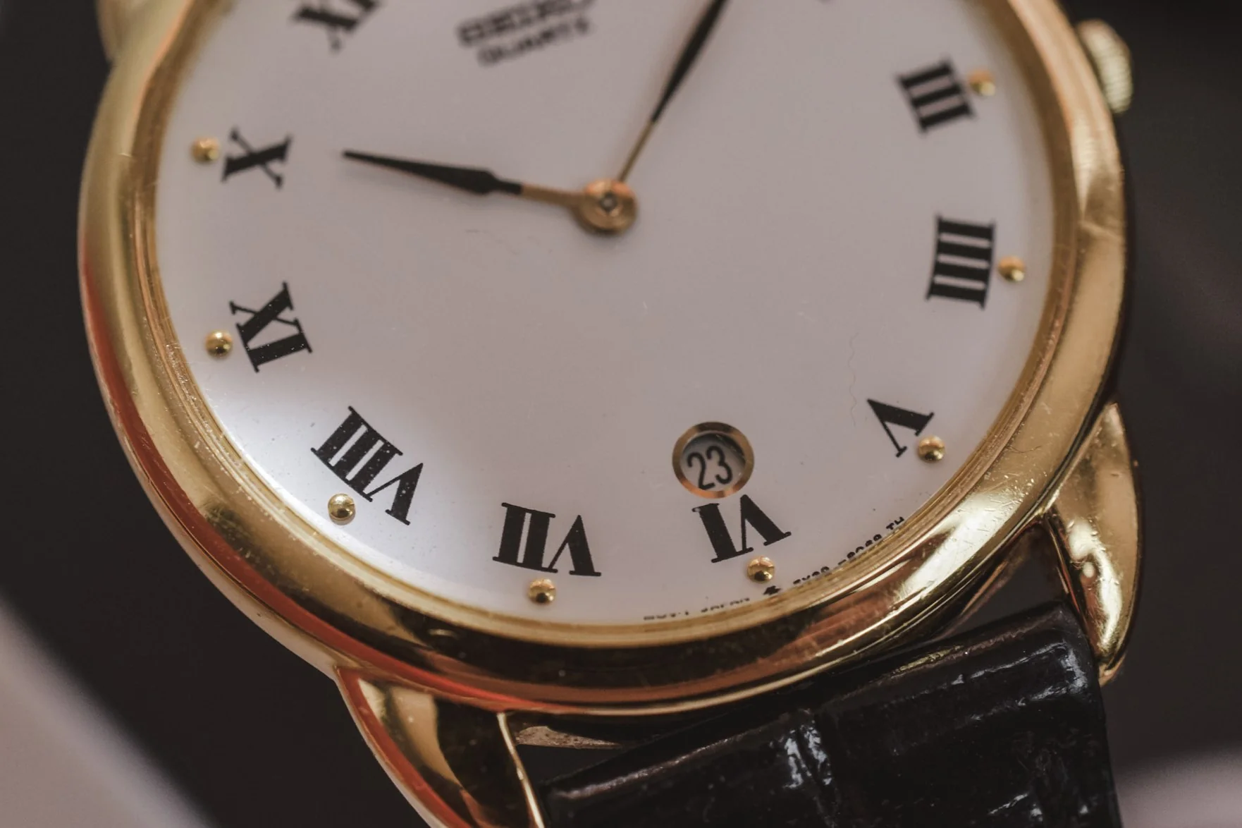 1989 Seiko Crab Claw Roman Dial Calendar - Image 4