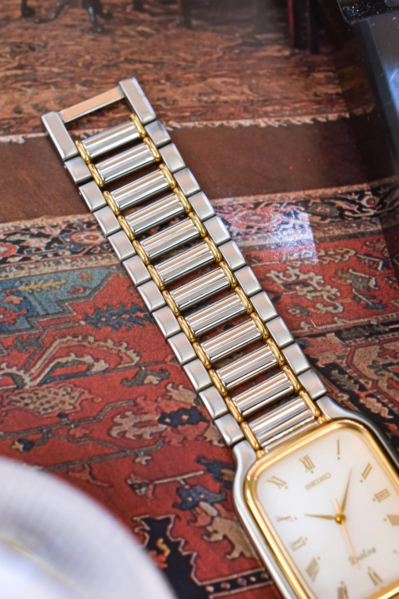 1989 Seiko Dolce Roman Sparkle Dial Ellipse - Image 6