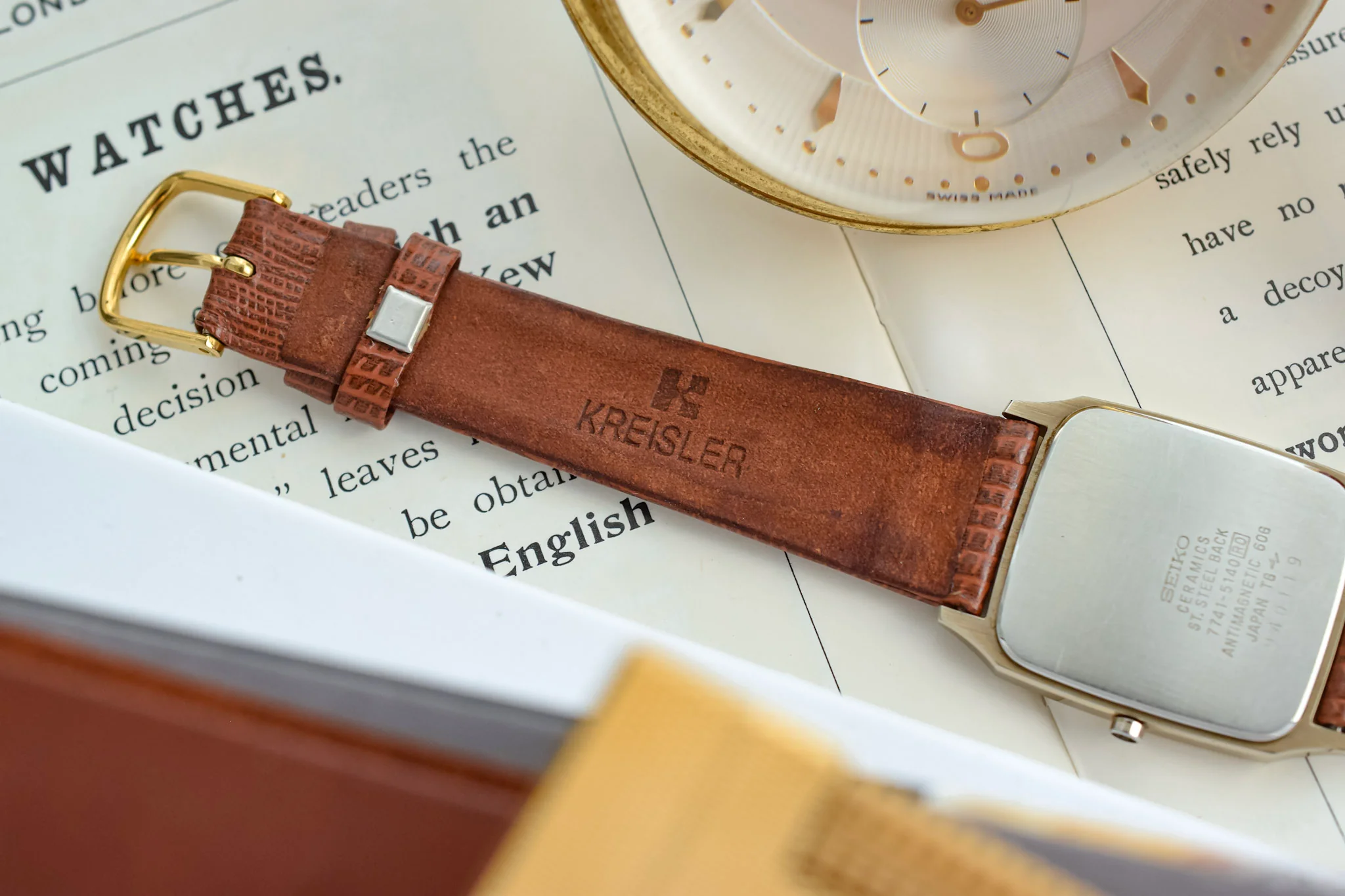 1989 Seiko Dolce Snowflake Ceramic Octo - Image 8