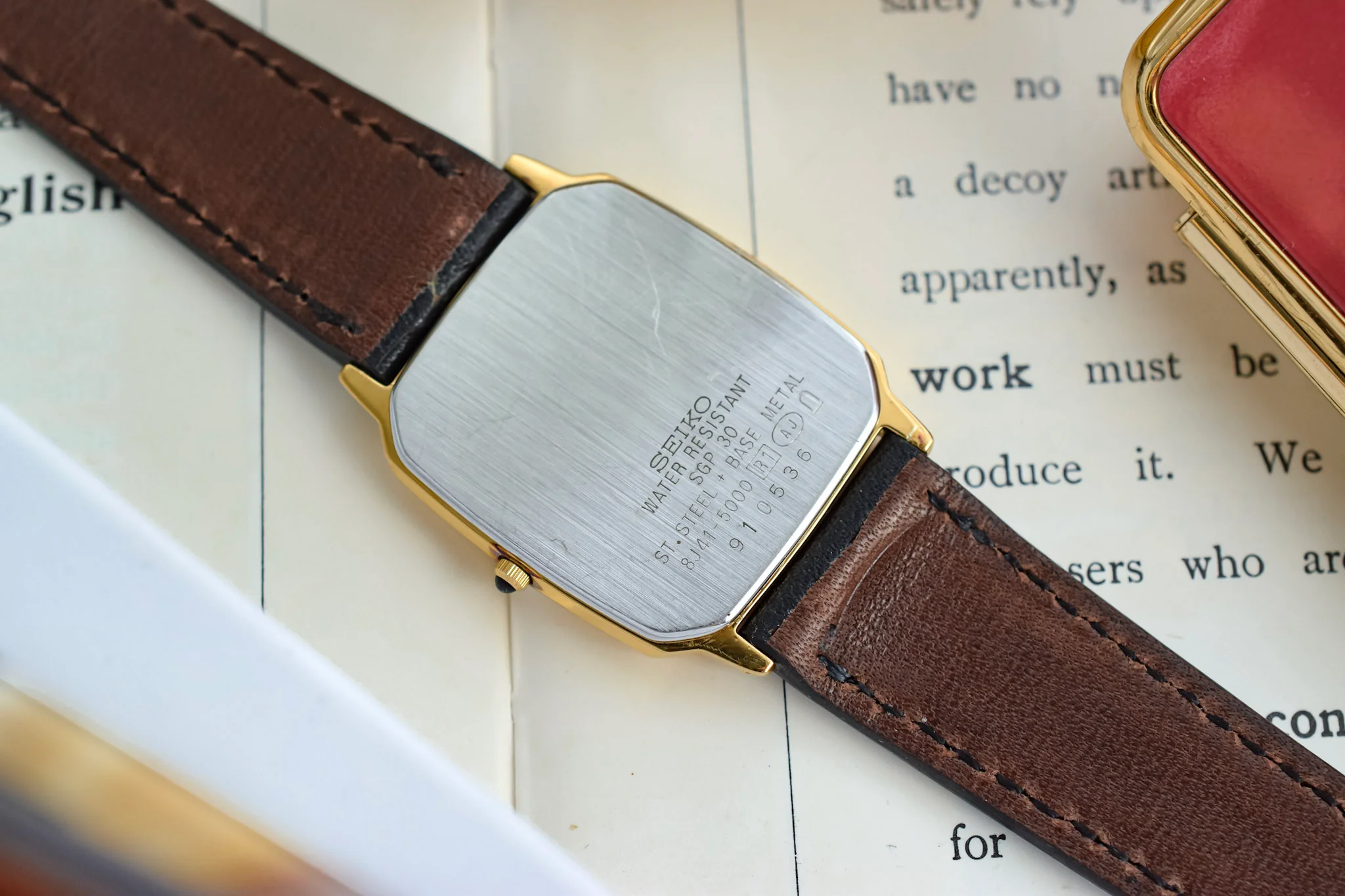1989 Seiko Dolce Textured Dial Octo - Image 10