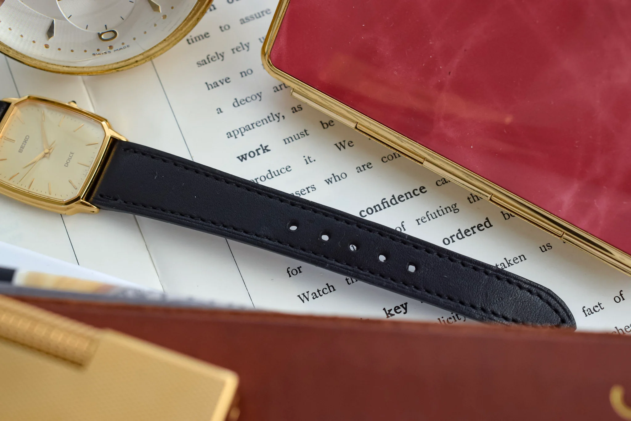 1989 Seiko Dolce Textured Dial Octo - Image 9