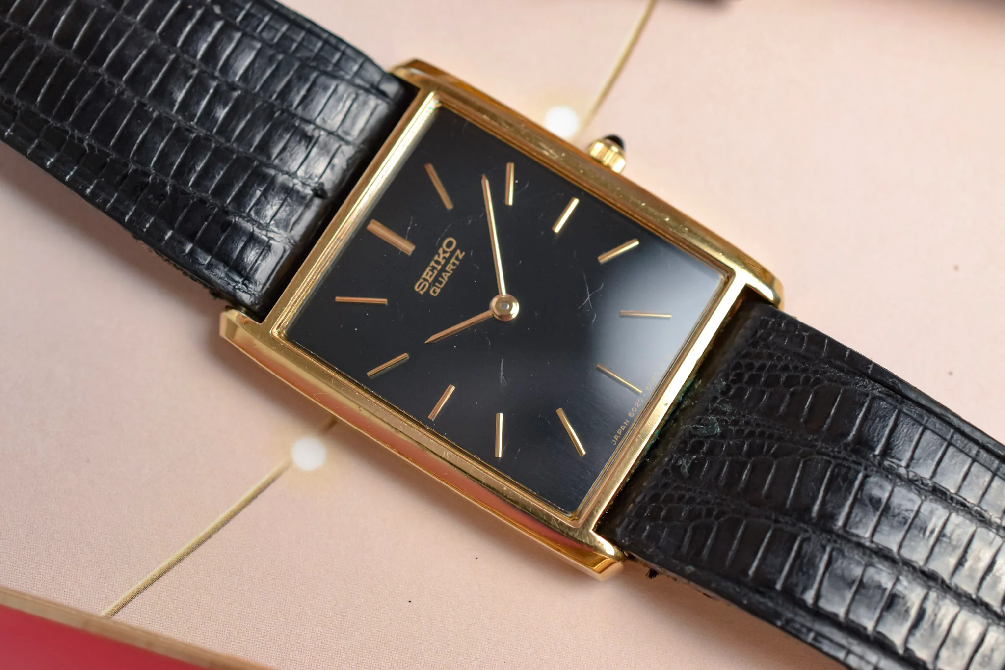 1989 Seiko Gilt Dial Tank - Image 3