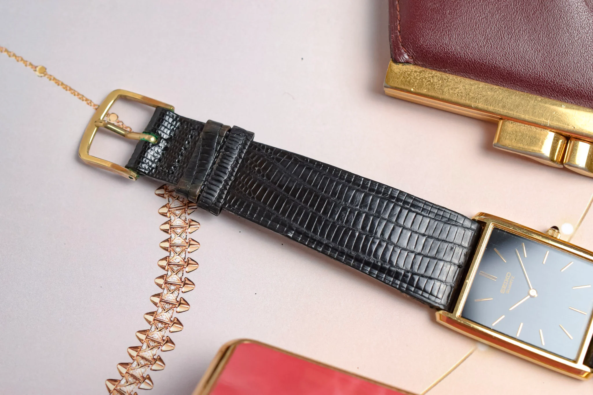 1989 Seiko Gilt Dial Tank - Image 6