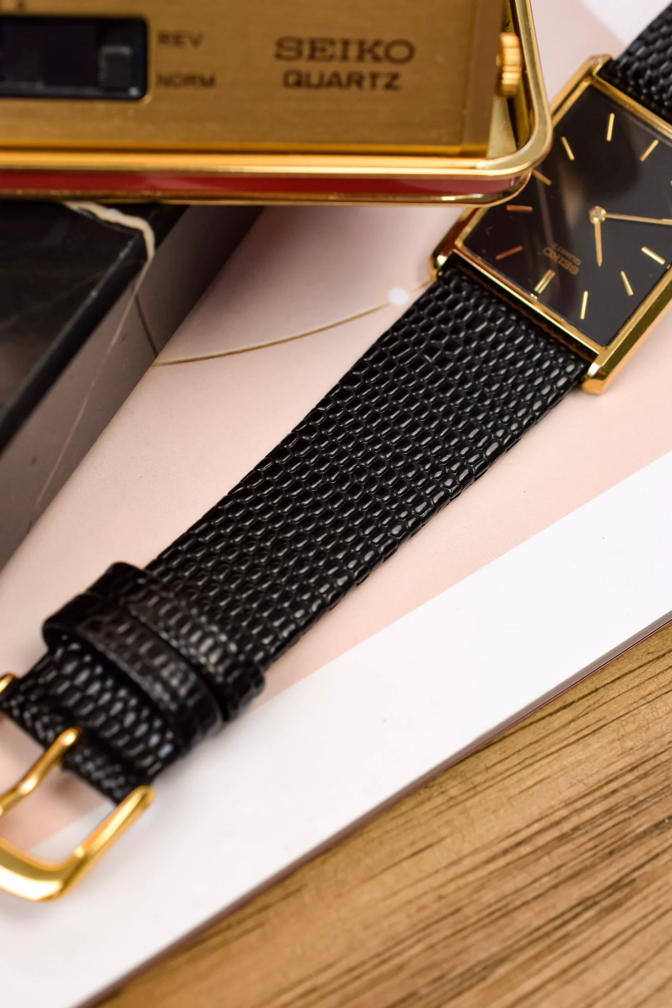 1989 Seiko Gilt Tank - Image 6
