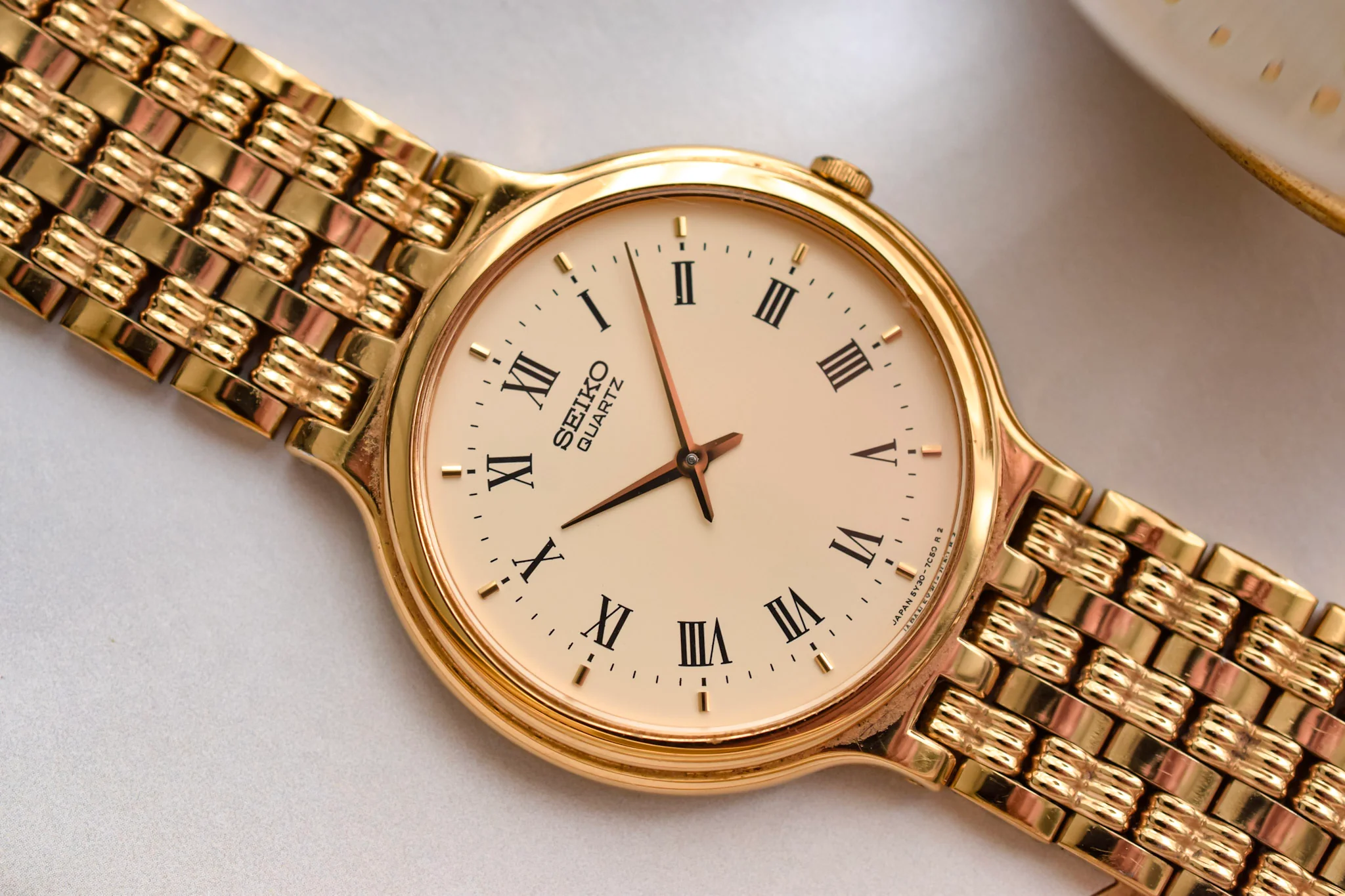 1989 Seiko Golden Integrated Seiko Roman - Image 3