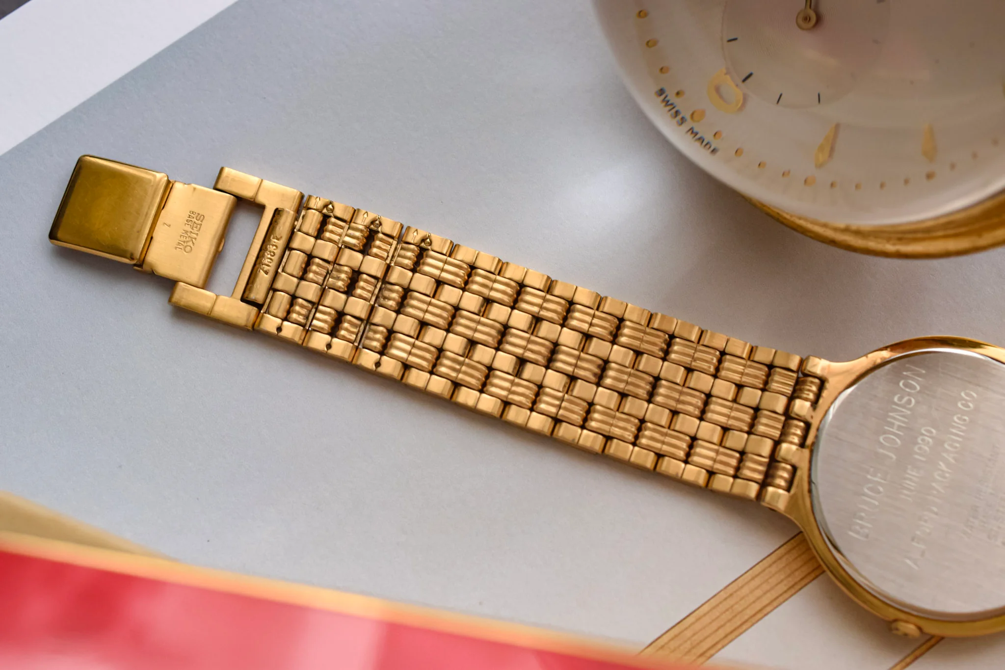 1989 Seiko Golden Integrated Seiko Roman - Image 9