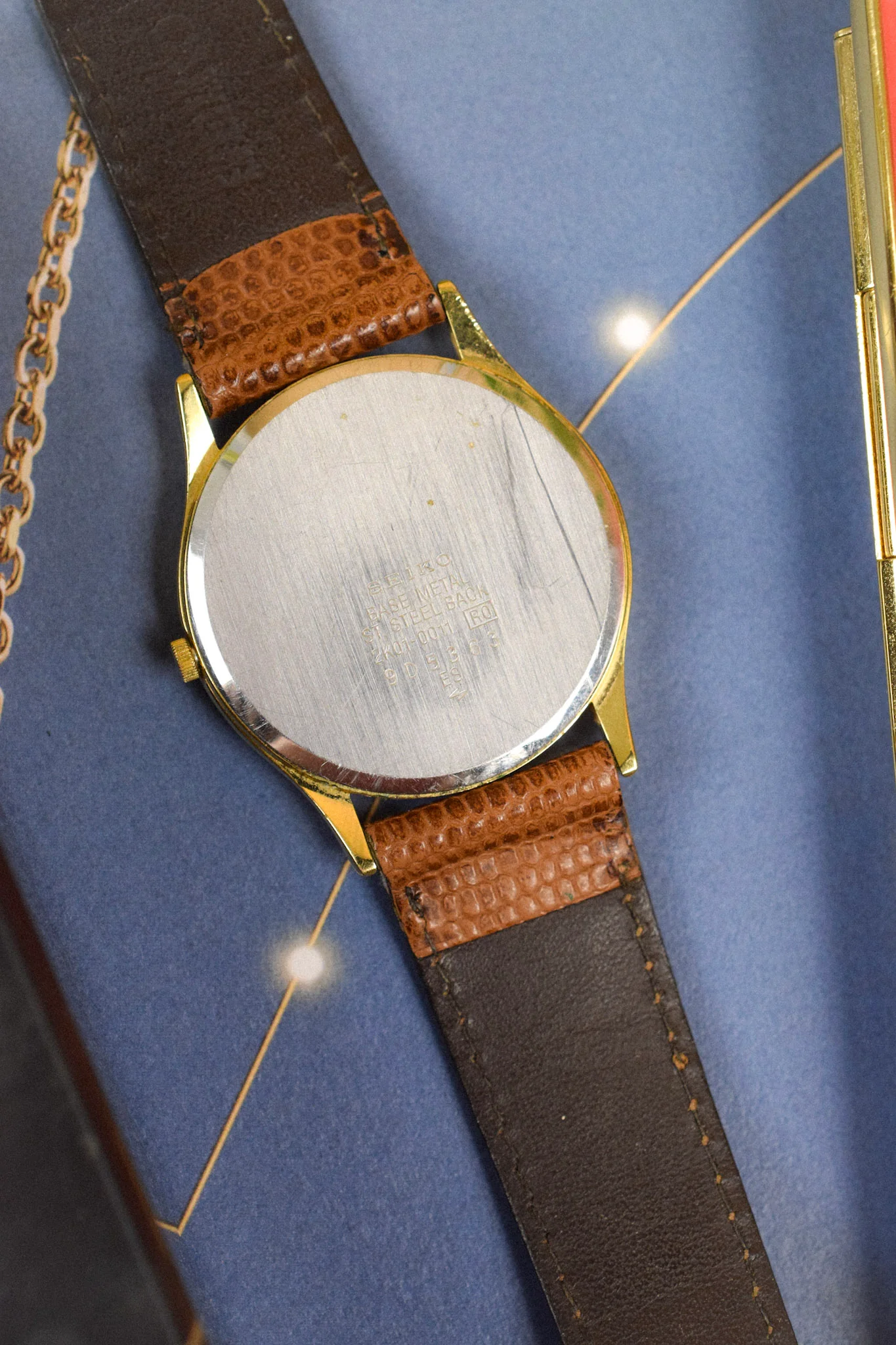 1989 Seiko Golden Sparkle Dial Calatrava - Image 9