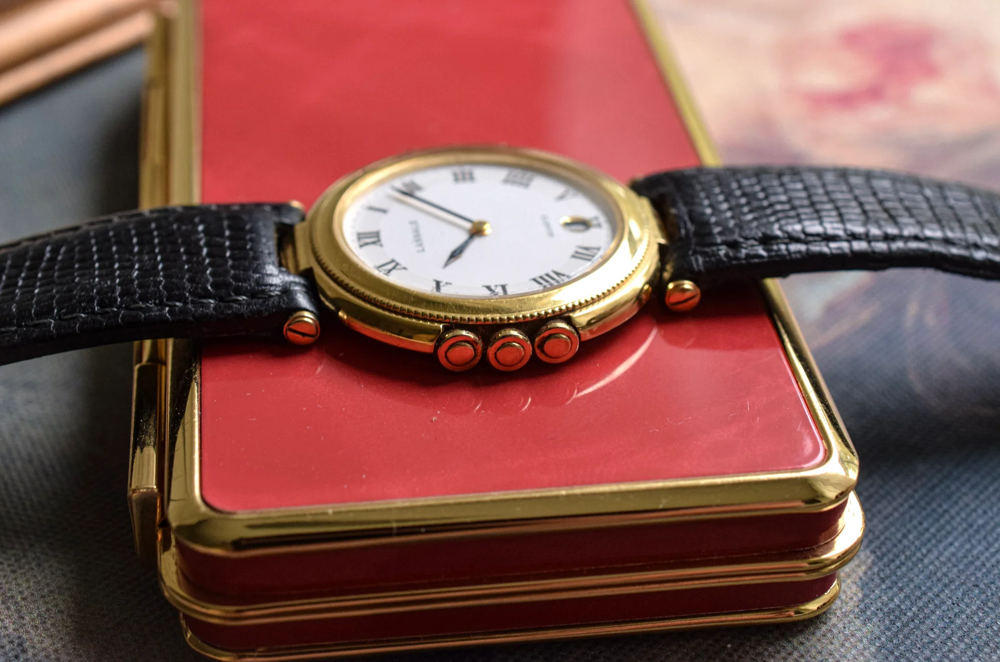 1989 Seiko Lassale White Roman - Image 4
