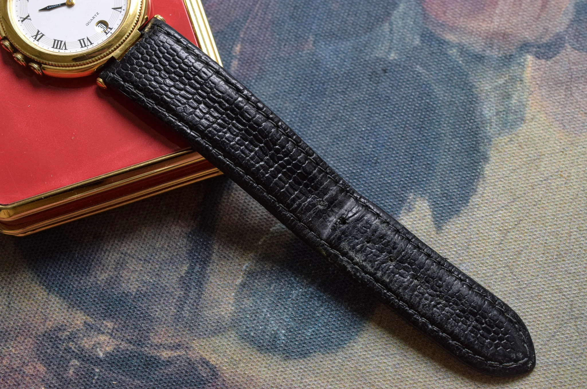 1989 Seiko Lassale White Roman - Image 5