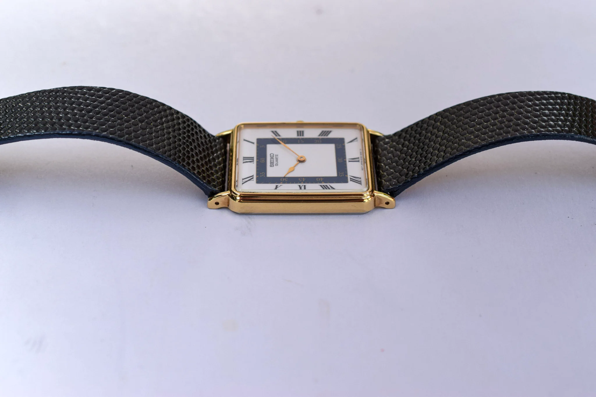 1989 Seiko NOS Roman Rectangle - Image 5