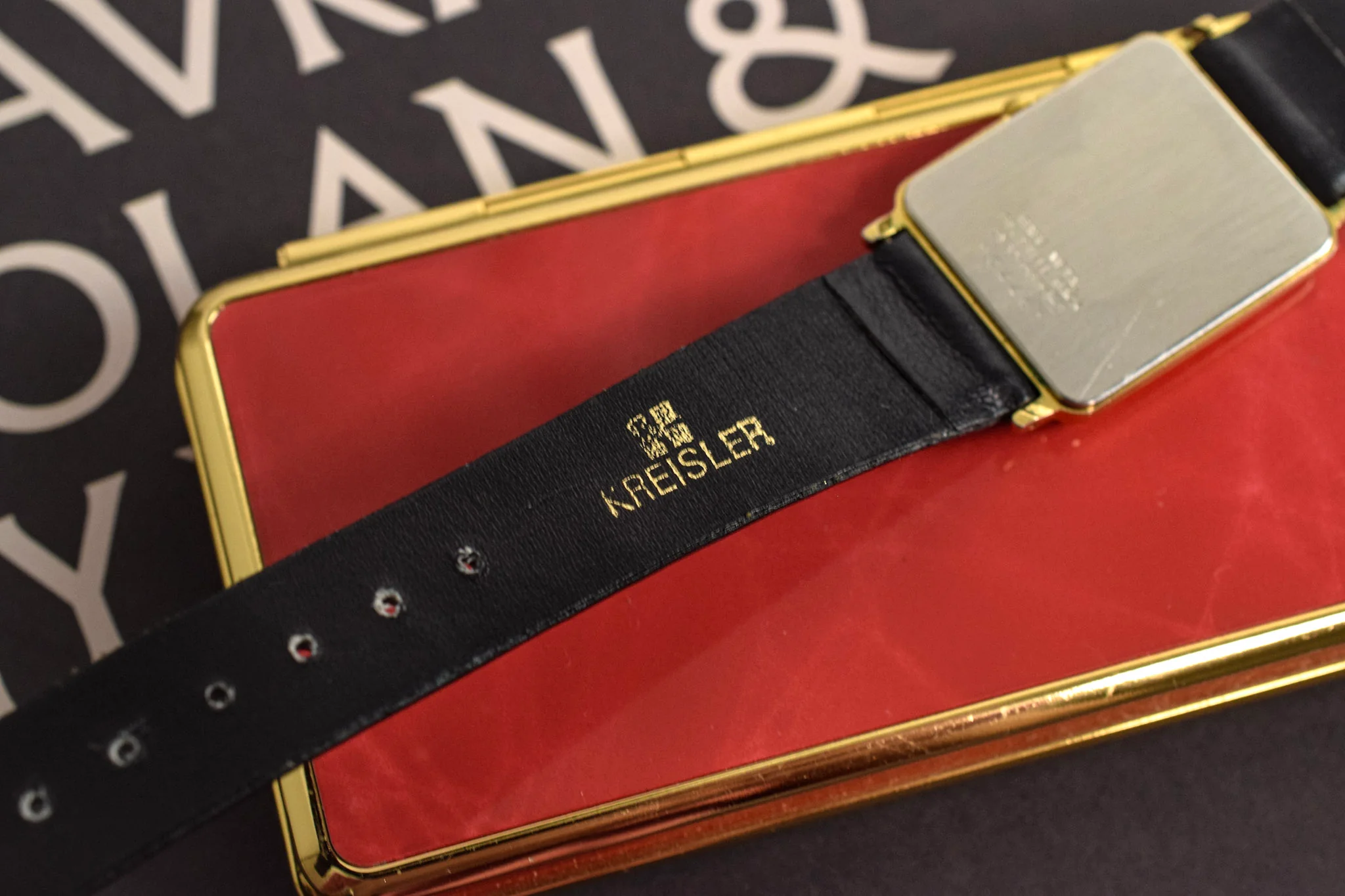1989 Seiko Roman Rectangle - Imperfect Crystal - Image 6