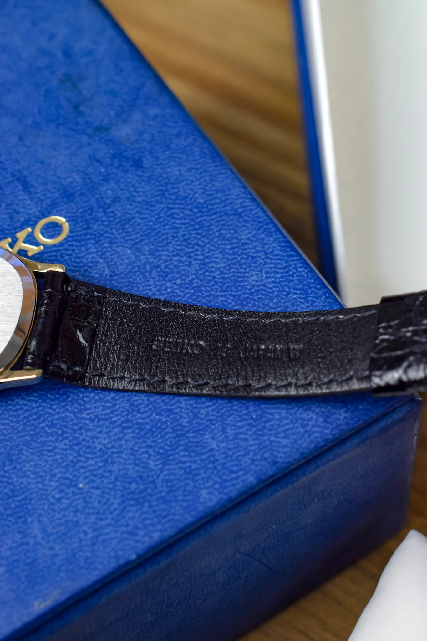1989 Seiko SGP White Roman Ellipse - NOS - Image 7