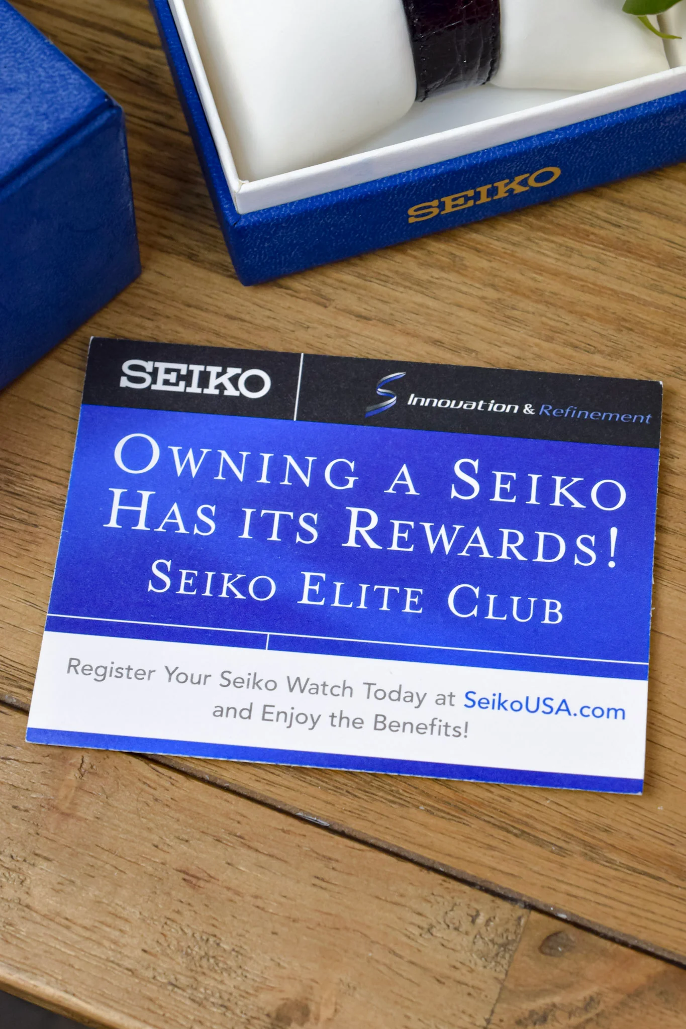 1989 Seiko SGP White Roman Ellipse - NOS - Image 9