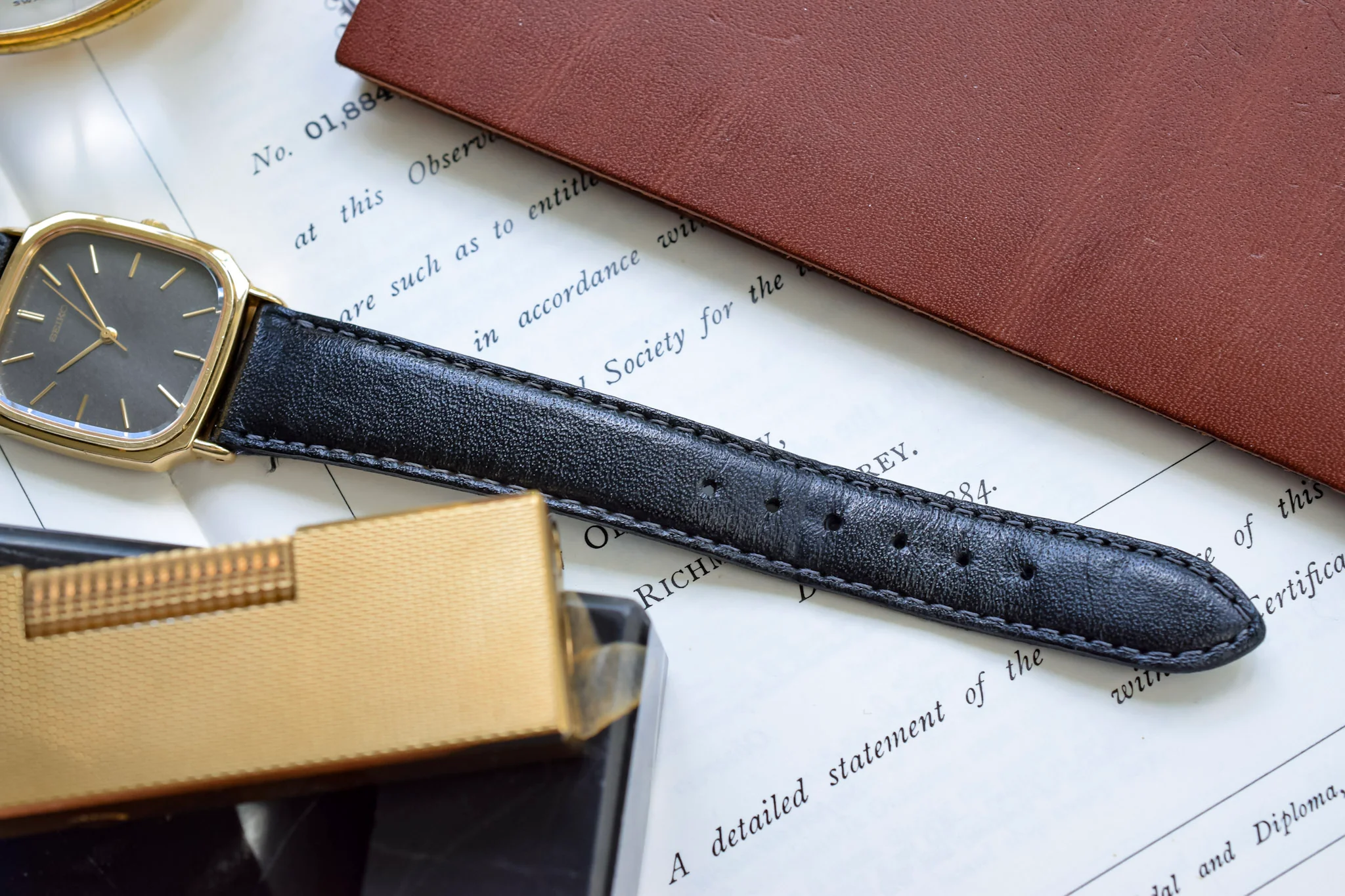 1989 Seiko Slate Gray Snowflake Dial Octo - Image 7