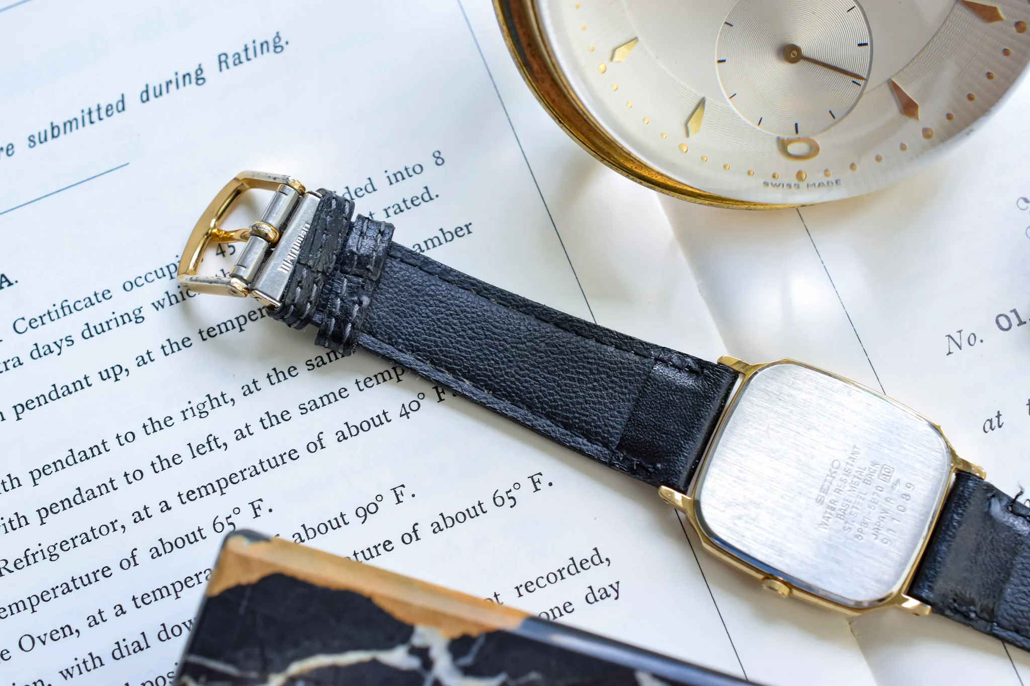 1989 Seiko Slate Gray Snowflake Dial Octo - Image 8