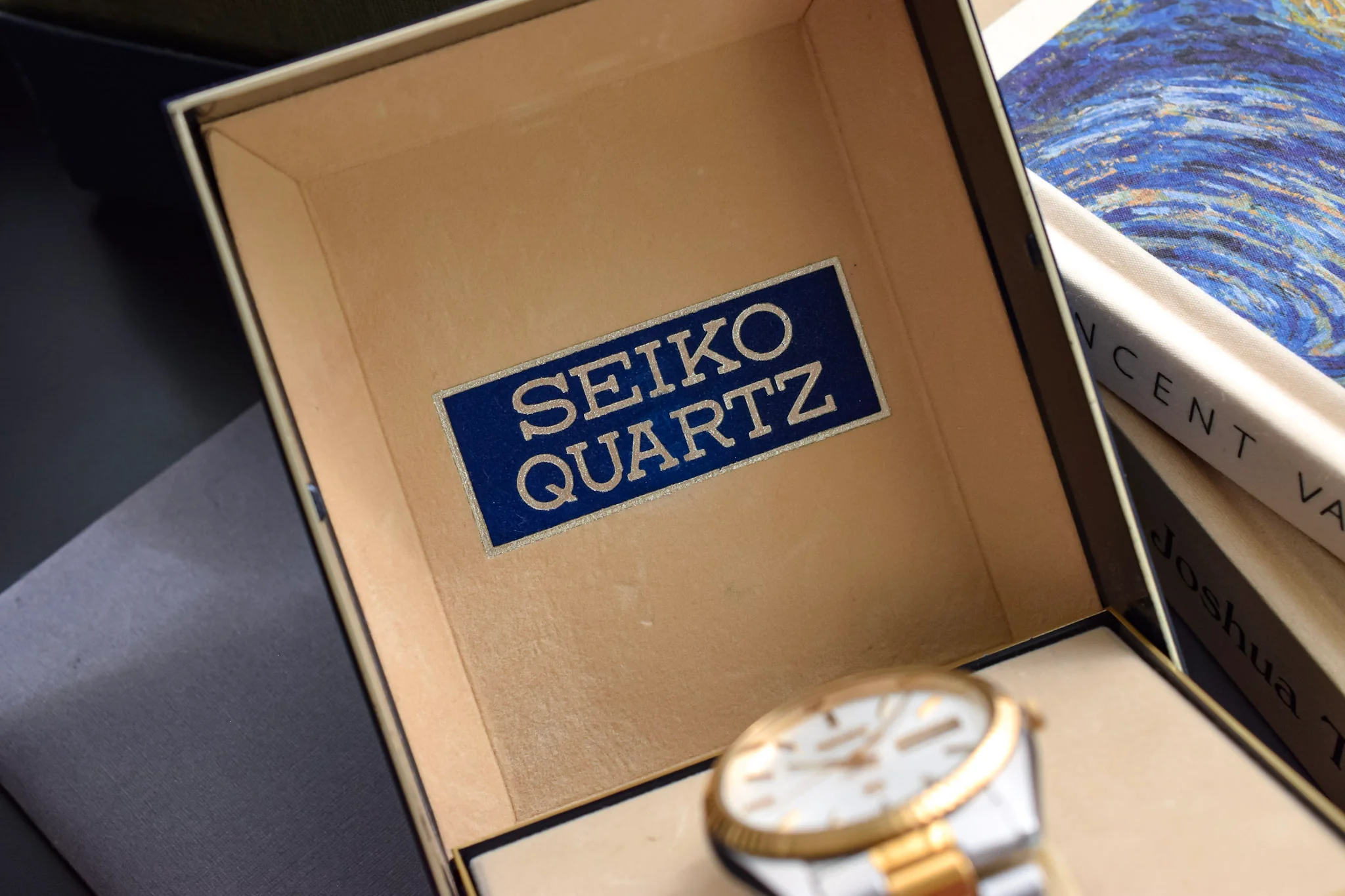 1989 Seiko SQ Silver Dial Day-Date "President" - Full Set - Image 10